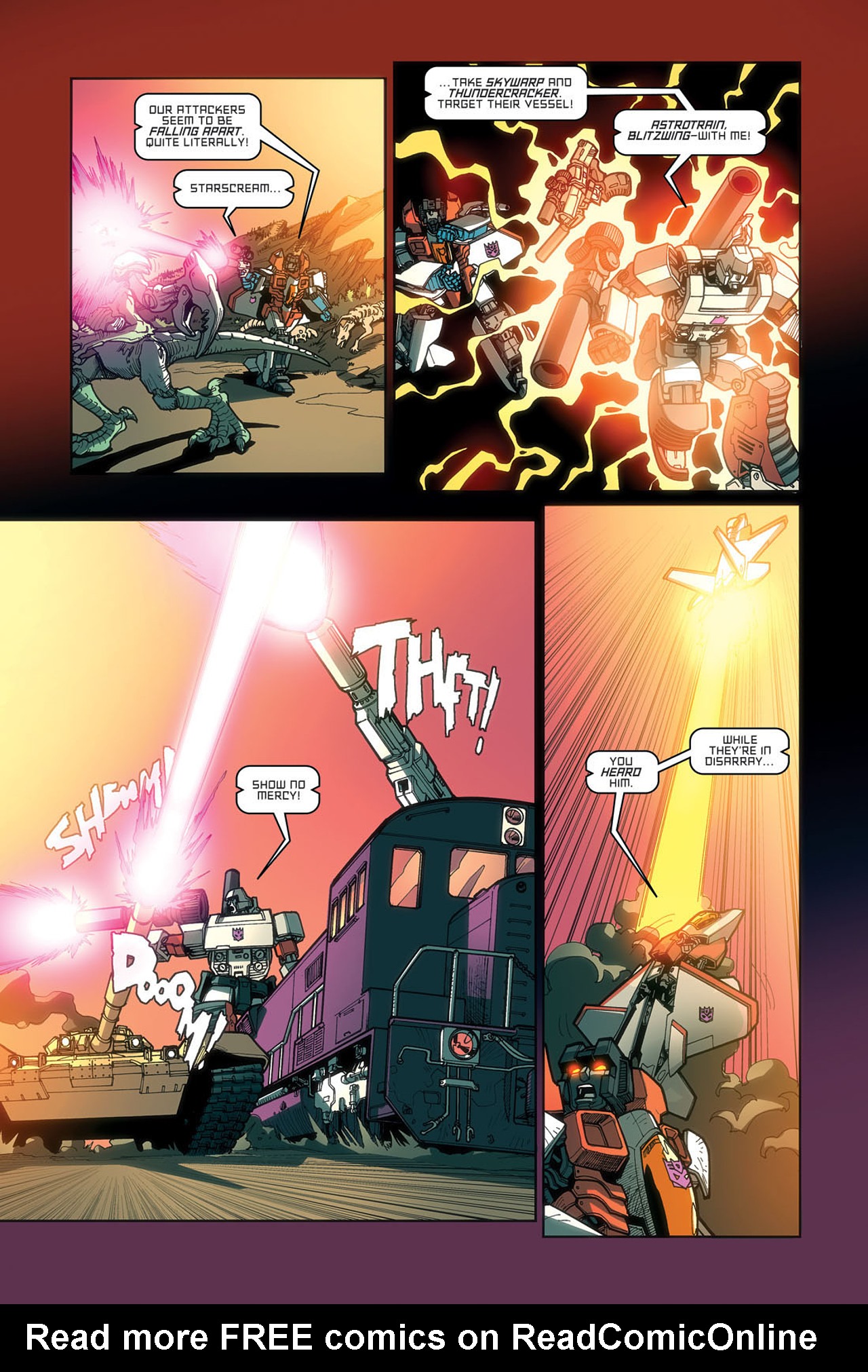 Read online The Transformers: Devastation comic -  Issue #6 - 21