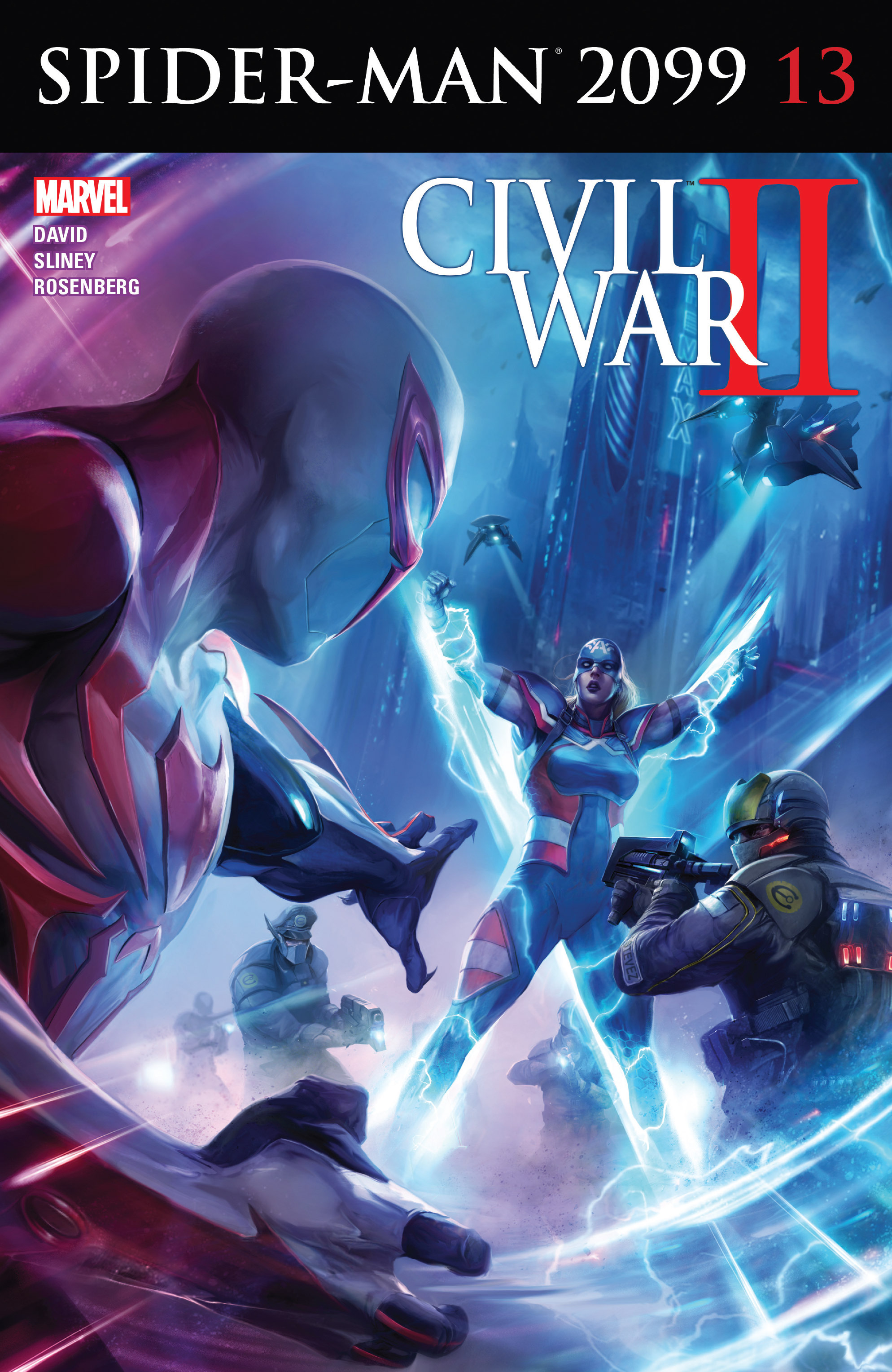 Read online Spider-Man 2099 (2015) comic -  Issue #13 - 1
