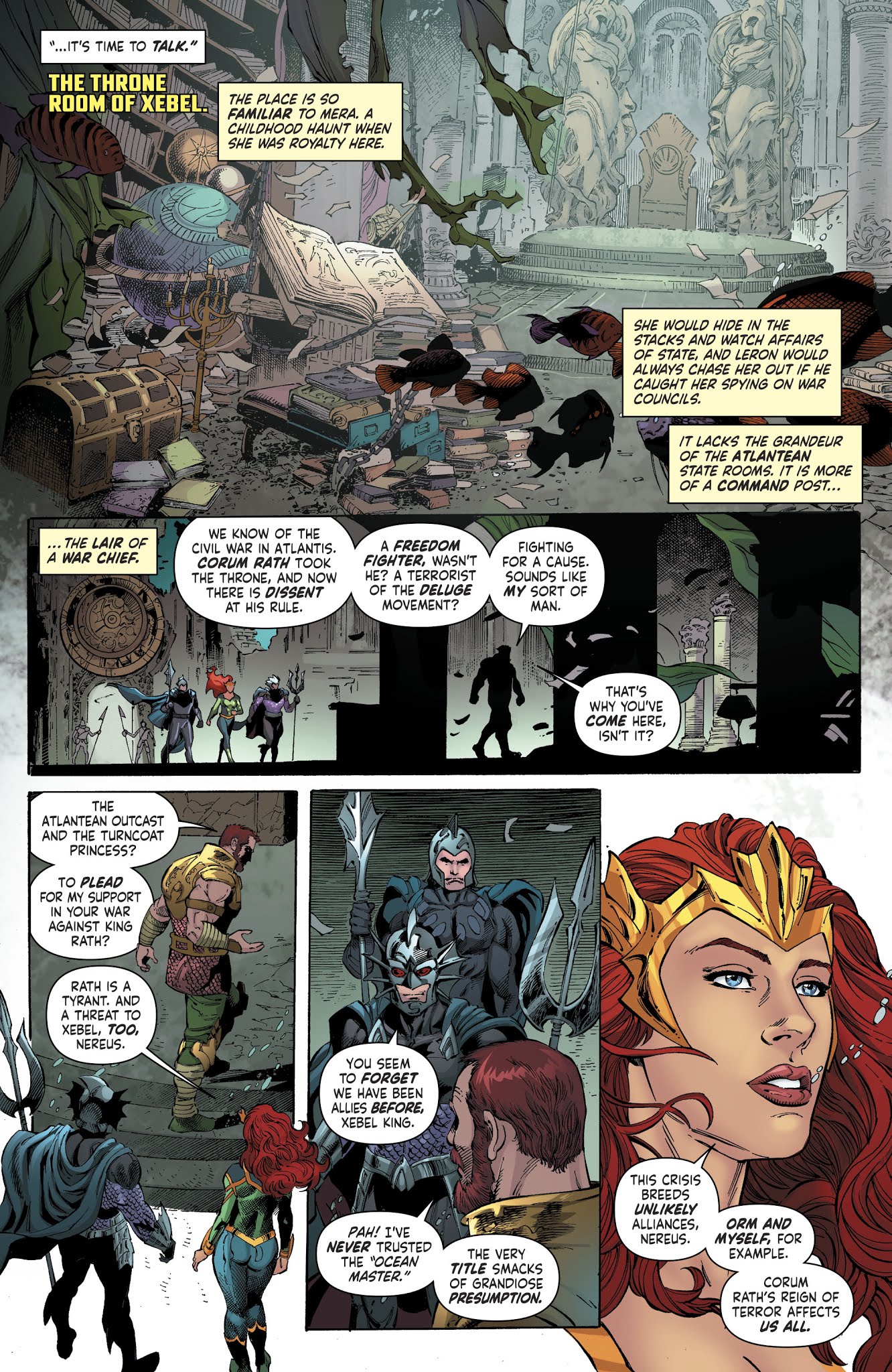 Read online Mera: Queen of Atlantis comic -  Issue #4 - 10