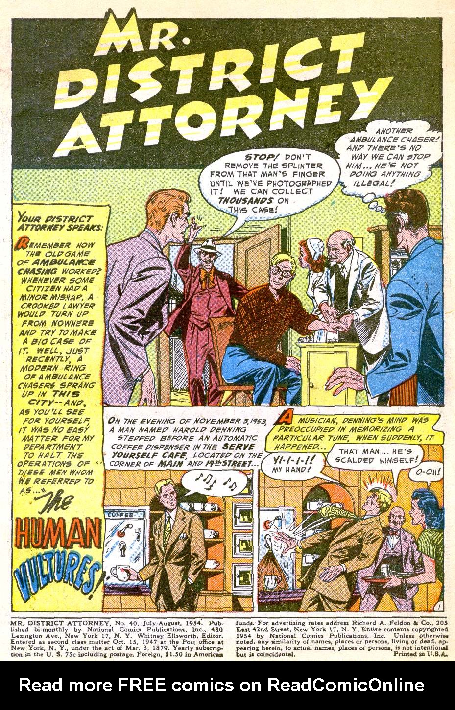 Read online Mr. District Attorney comic -  Issue #40 - 3