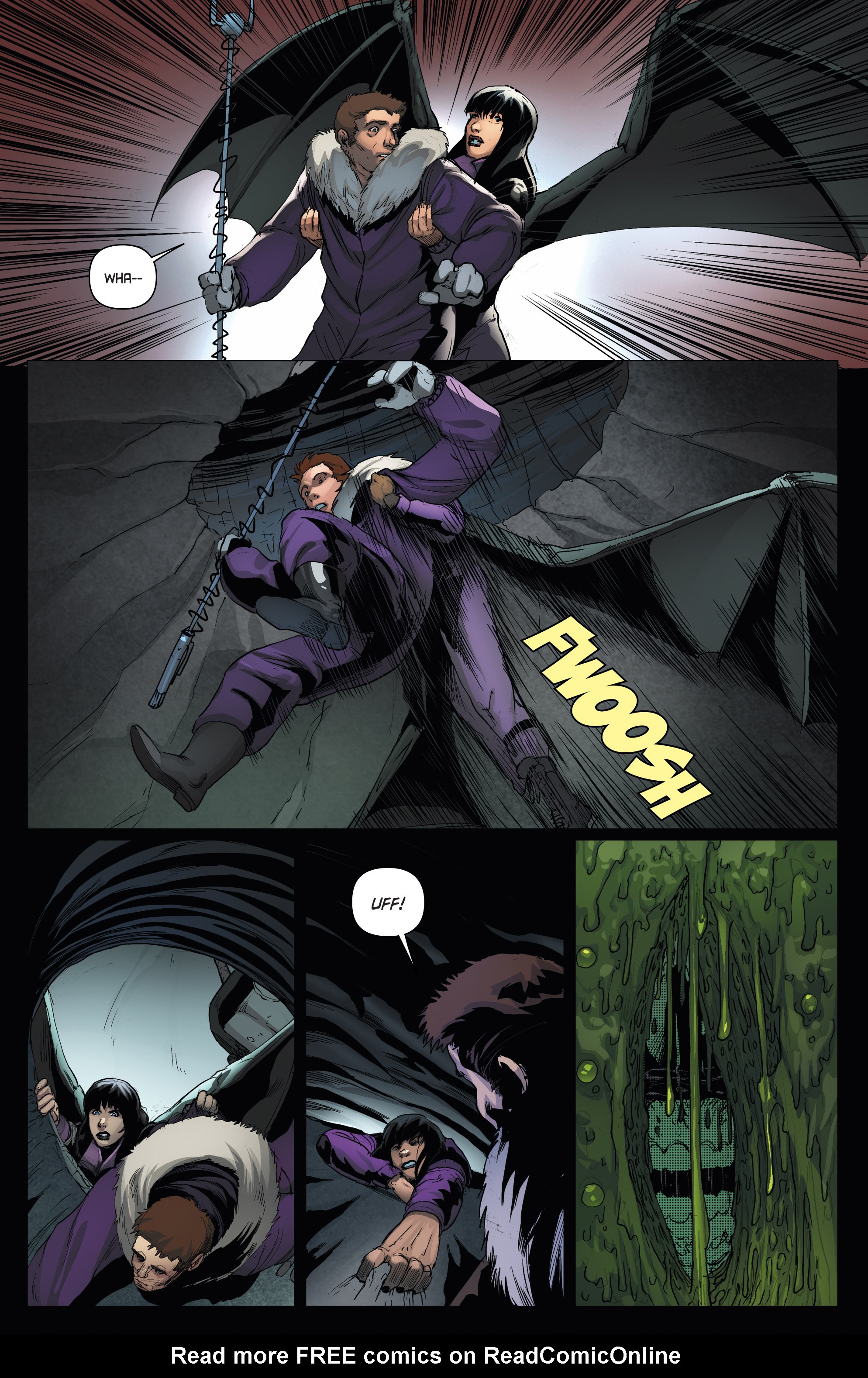 Read online Aliens/Vampirella comic -  Issue #4 - 7