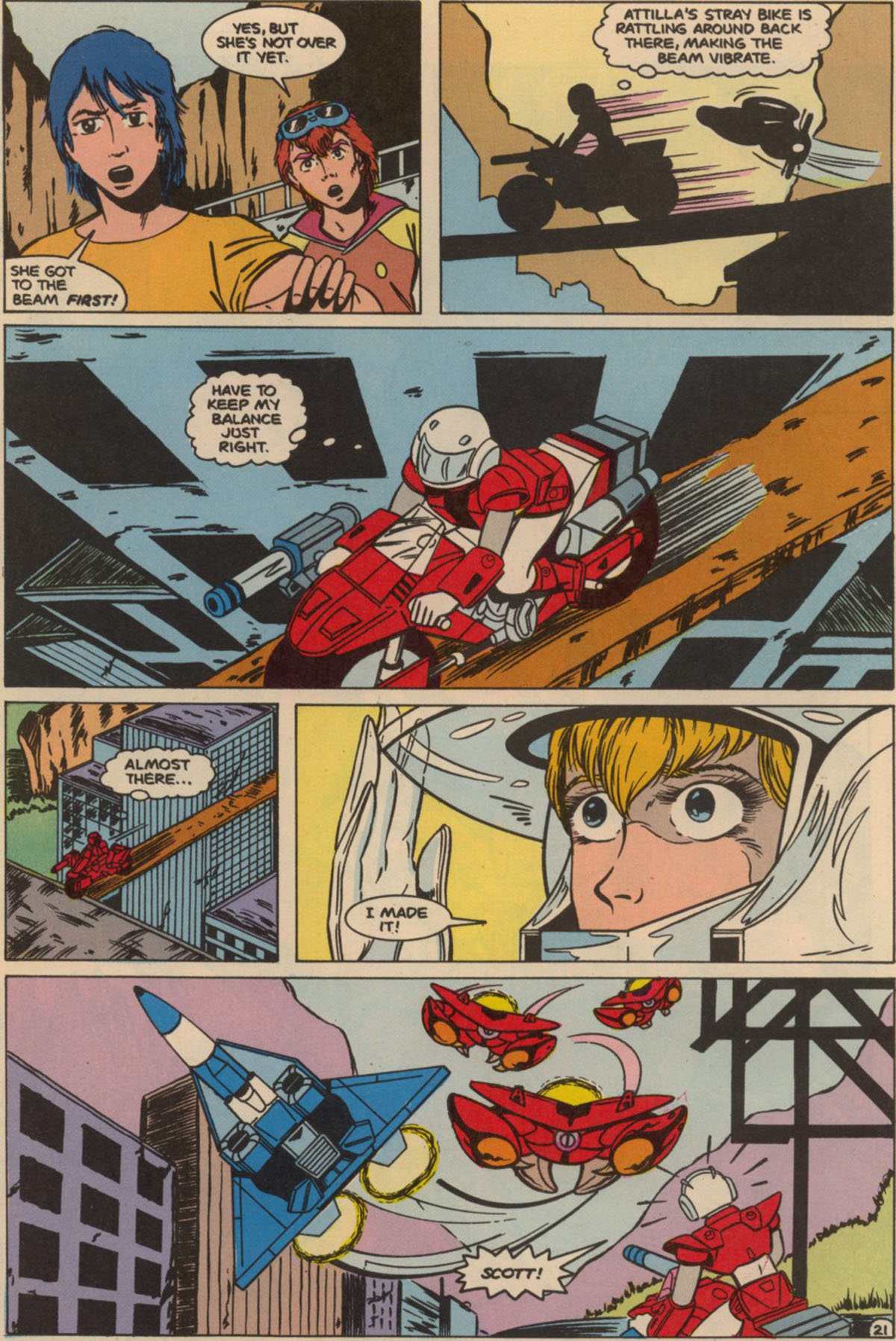 Read online Robotech The New Generation comic -  Issue #6 - 27