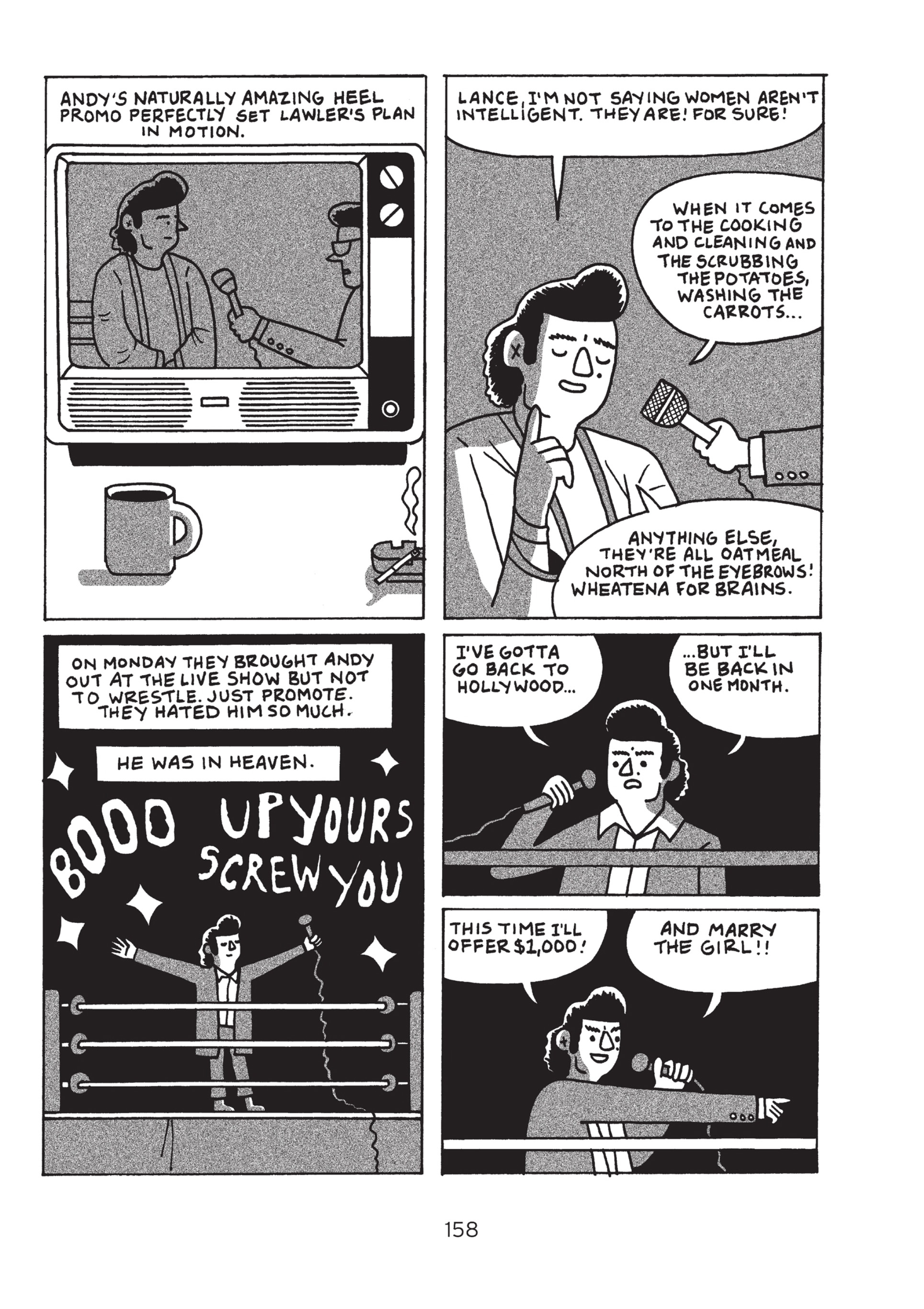 Read online Is This Guy For Real?: The Unbelievable Andy Kaufman comic -  Issue # TPB (Part 2) - 63
