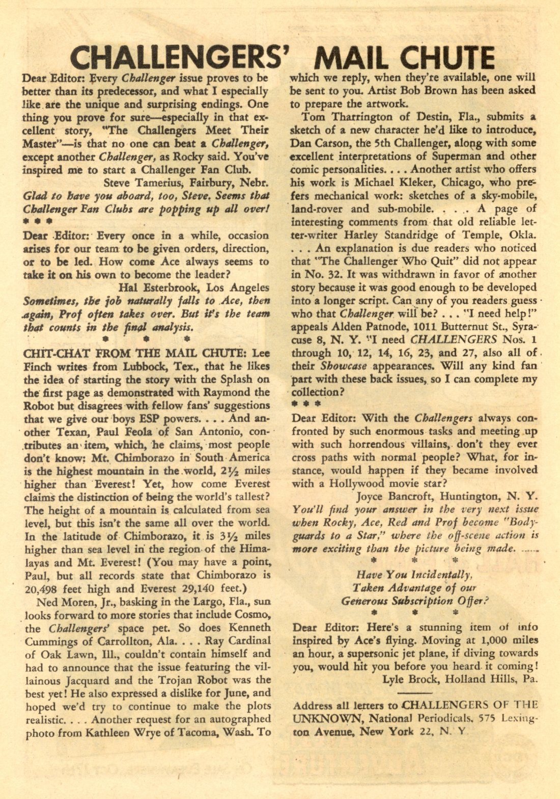 Read online Challengers of the Unknown (1958) comic -  Issue #35 - 16