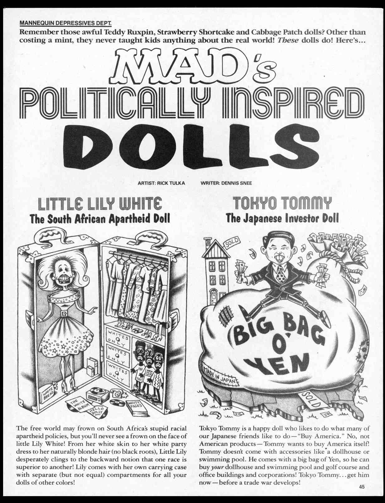 Read online MAD comic -  Issue #290 - 47