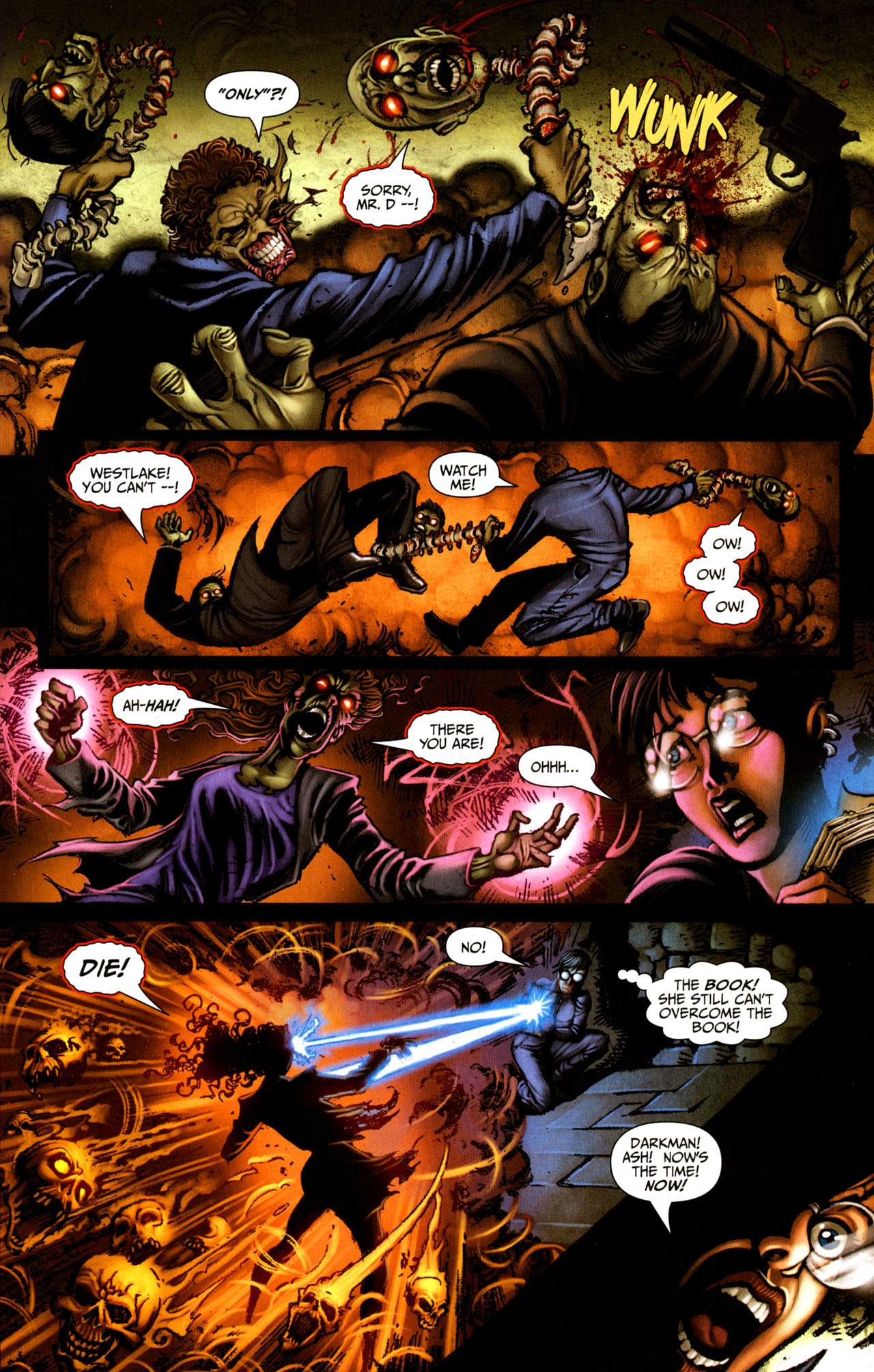 Read online Darkman vs. the Army of Darkness comic -  Issue #4 - 16