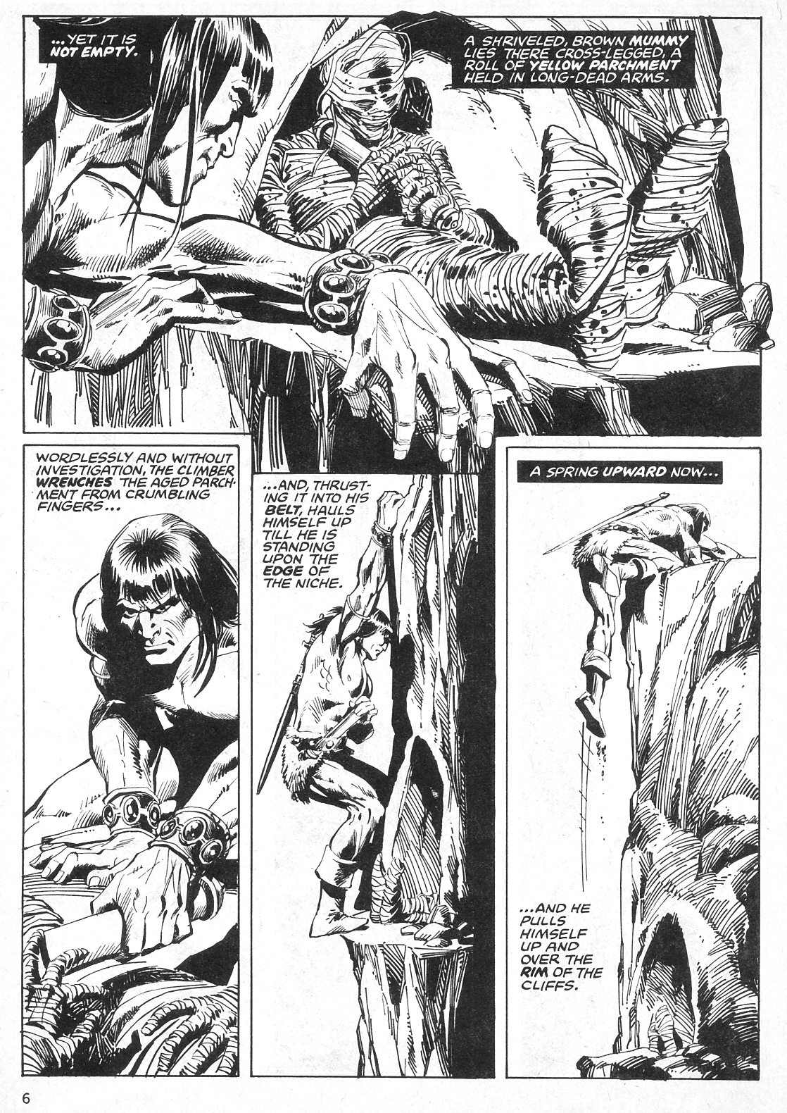 Read online The Savage Sword Of Conan comic -  Issue #25 - 6