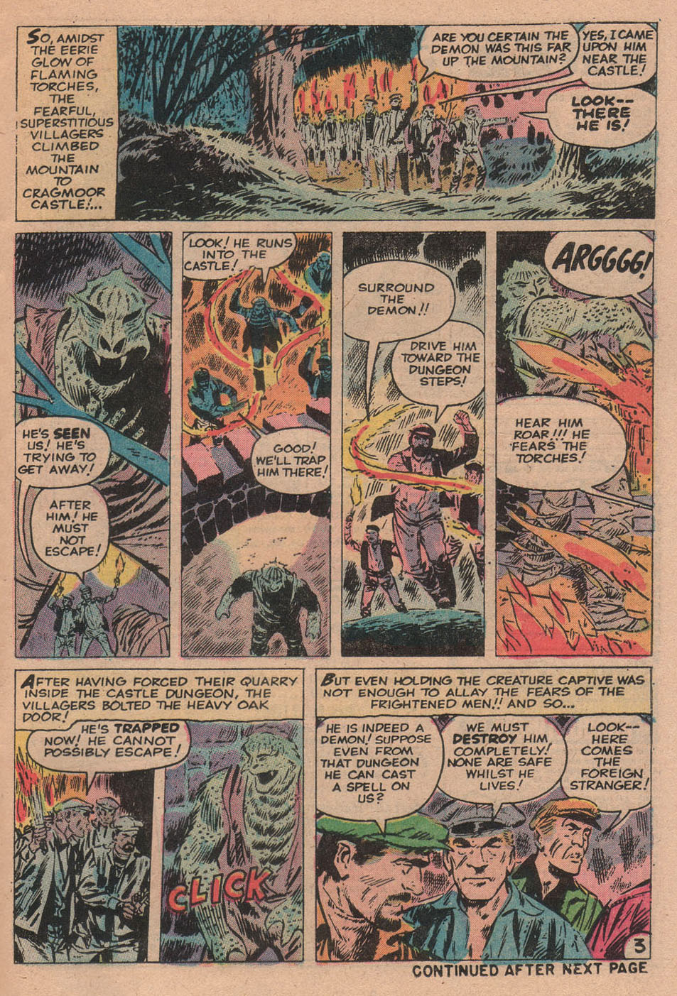 Read online Where Monsters Dwell (1970) comic -  Issue #22 - 25