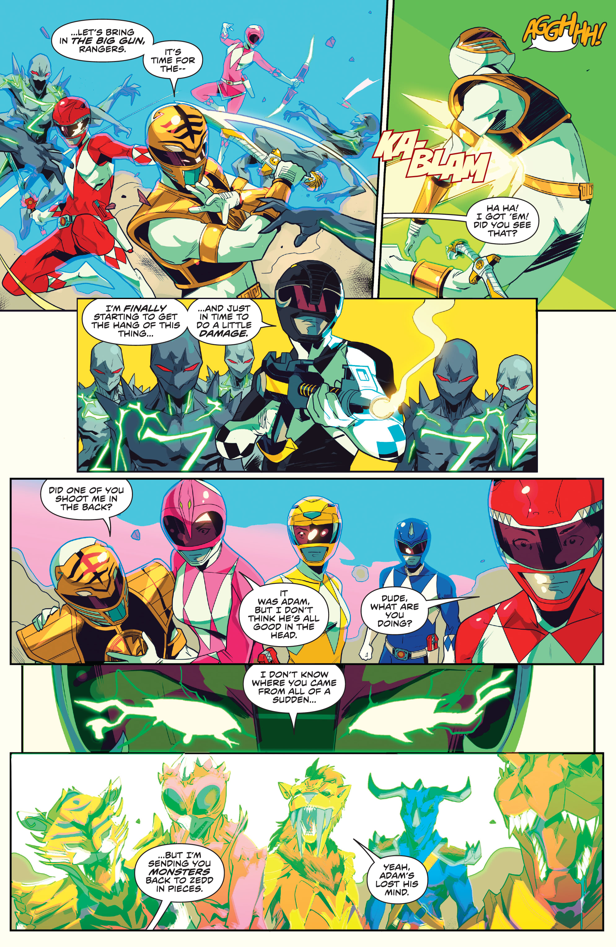 Read online Mighty Morphin comic -  Issue #3 - 10