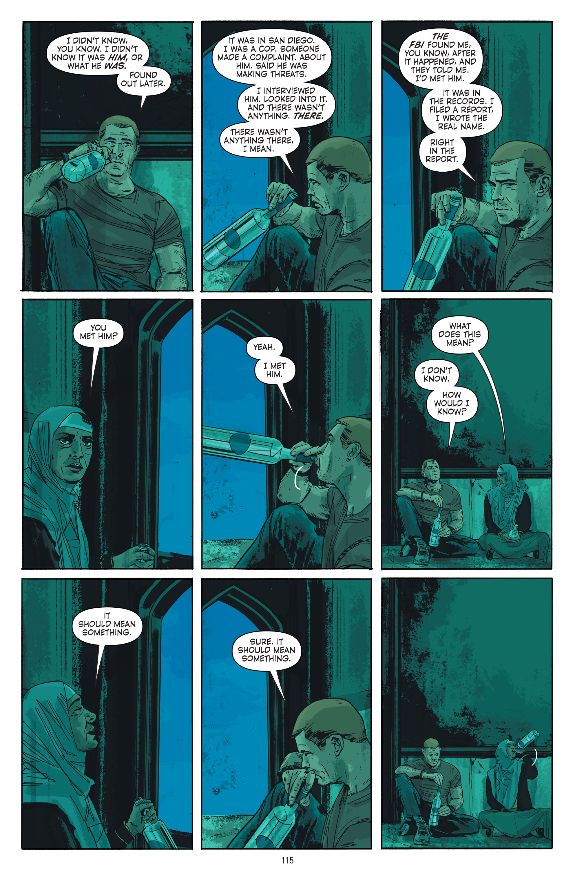 Read online The Sheriff of Babylon comic -  Issue # _The Deluxe Edition (Part 2) - 12