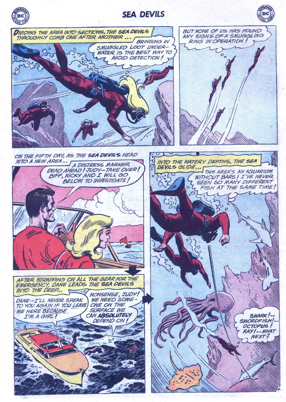 Read online Sea Devils comic -  Issue #3 - 7