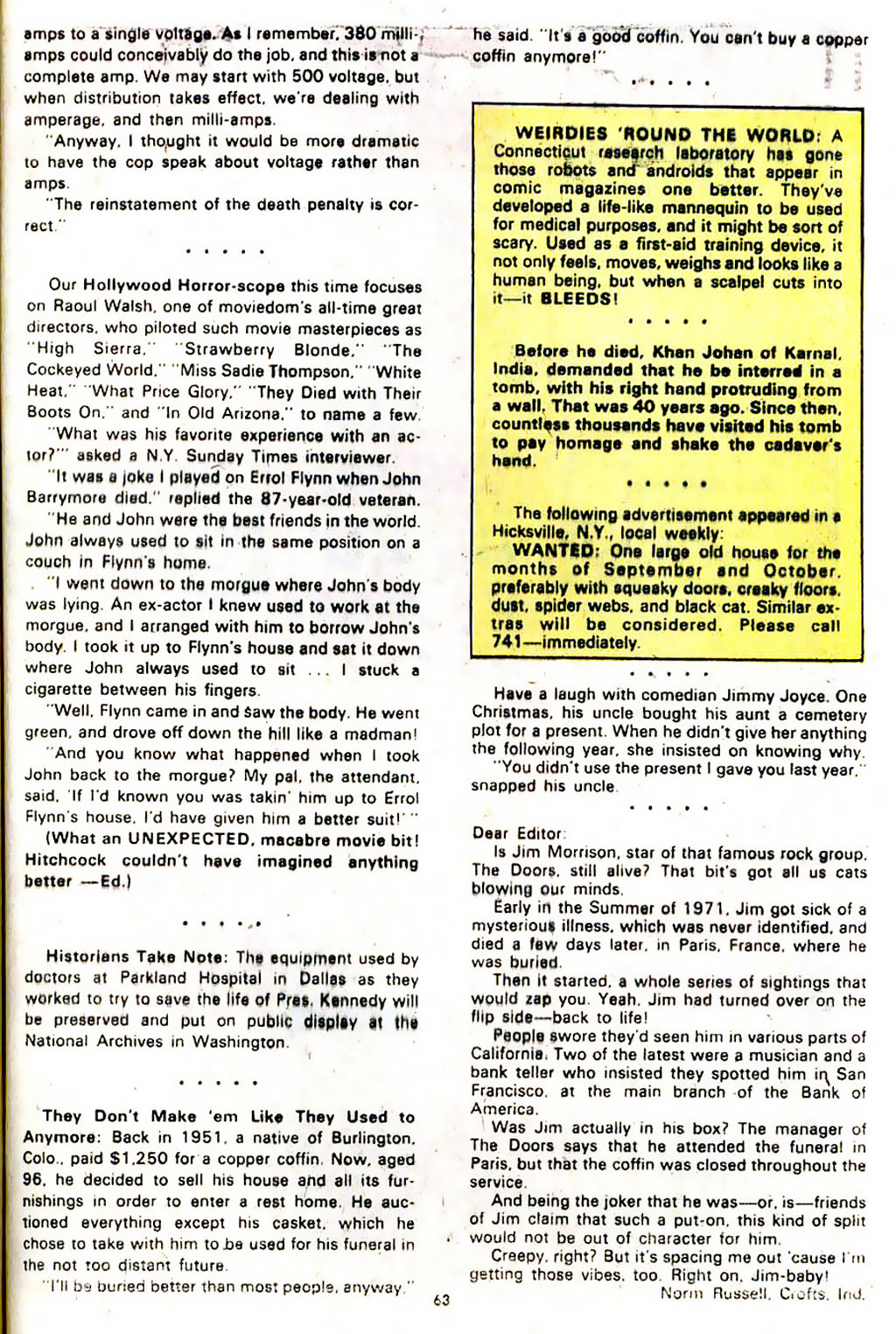 Read online Tales of the Unexpected comic -  Issue #160 - 63