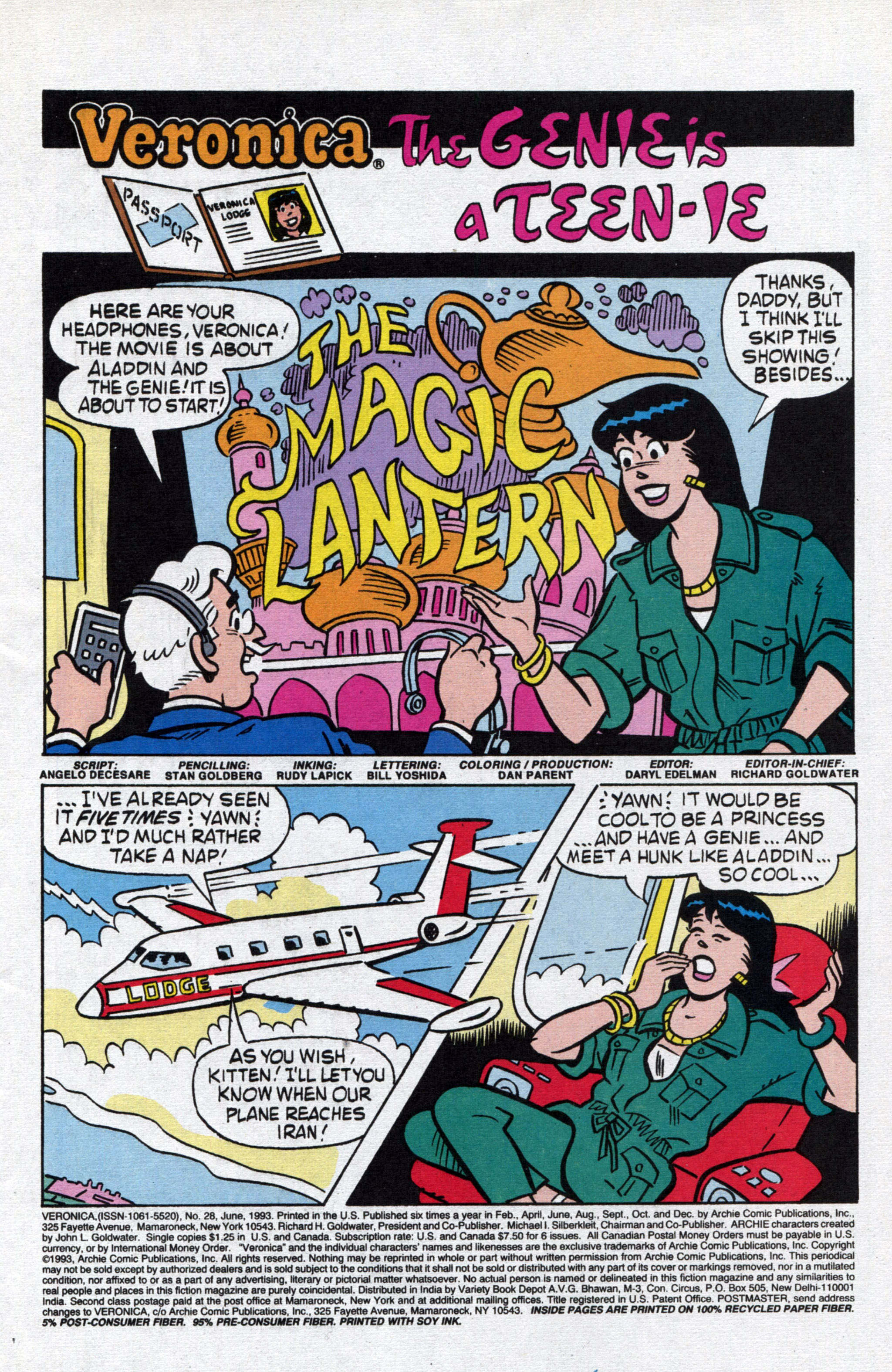 Read online Veronica comic -  Issue #28 - 3