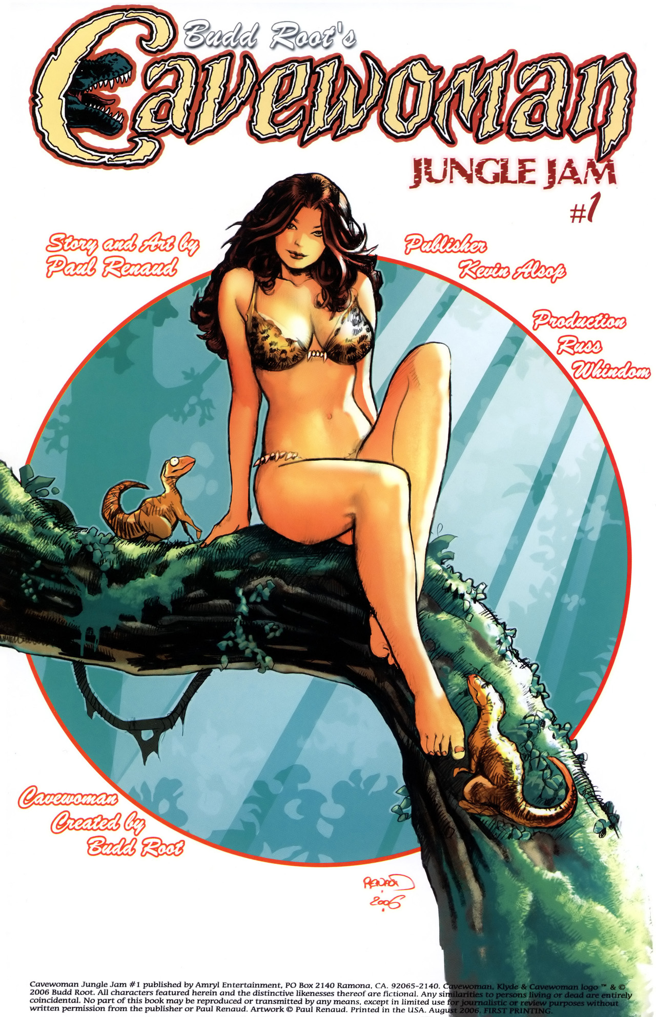 Read online Cavewoman Jungle Jam comic -  Issue #1 - 2