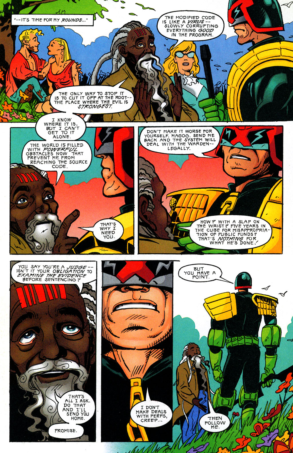 Read online Judge Dredd (1994) comic -  Issue #7 - 8