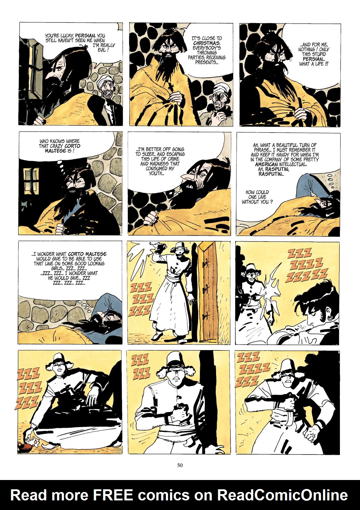 Read online Corto Maltese comic -  Issue # TPB 11 - 53