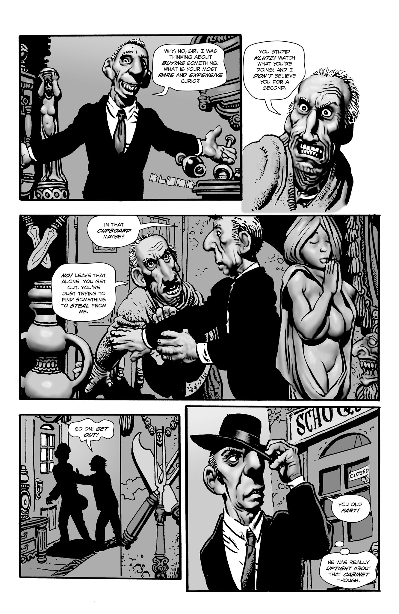 Read online Shadows on the Grave comic -  Issue #8 - 4