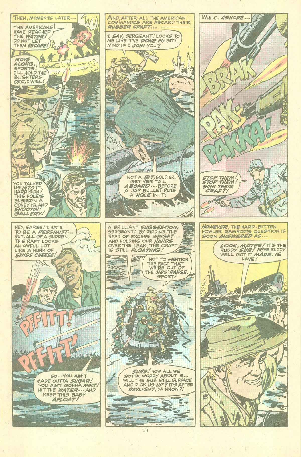 Read online Sgt. Fury comic -  Issue #144 - 32