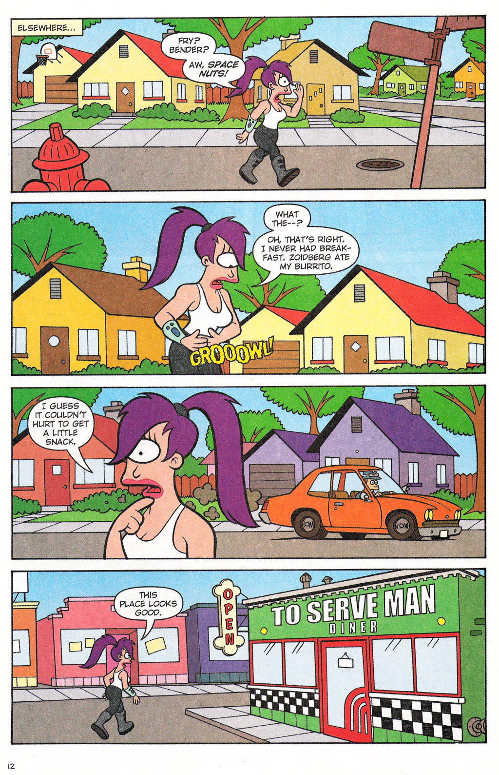Read online Futurama Comics comic -  Issue #28 - 10