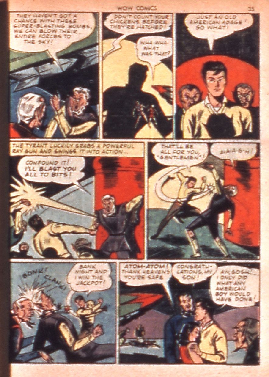 Read online Wow Comics comic -  Issue #4 - 37