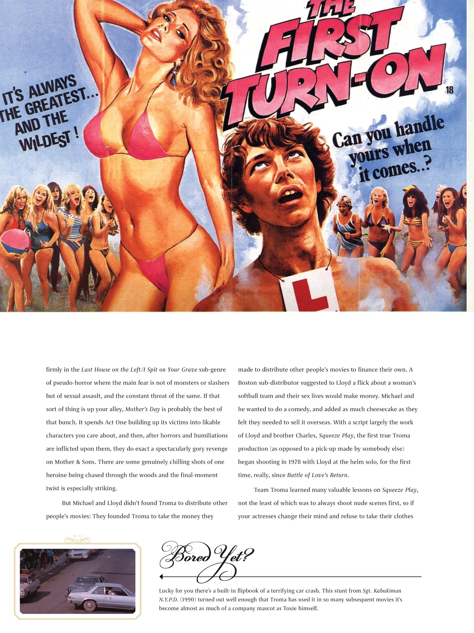 Read online The Art of Troma comic -  Issue # TPB (Part 1) - 17