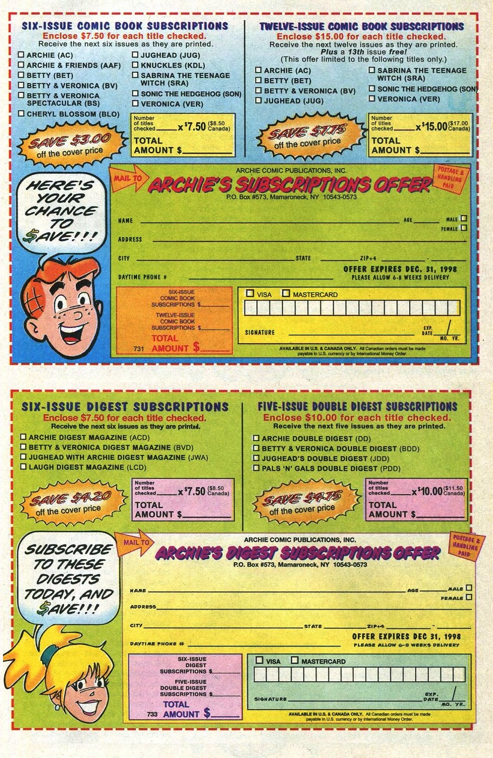 Read online Archie & Friends (1992) comic -  Issue #32 - 12