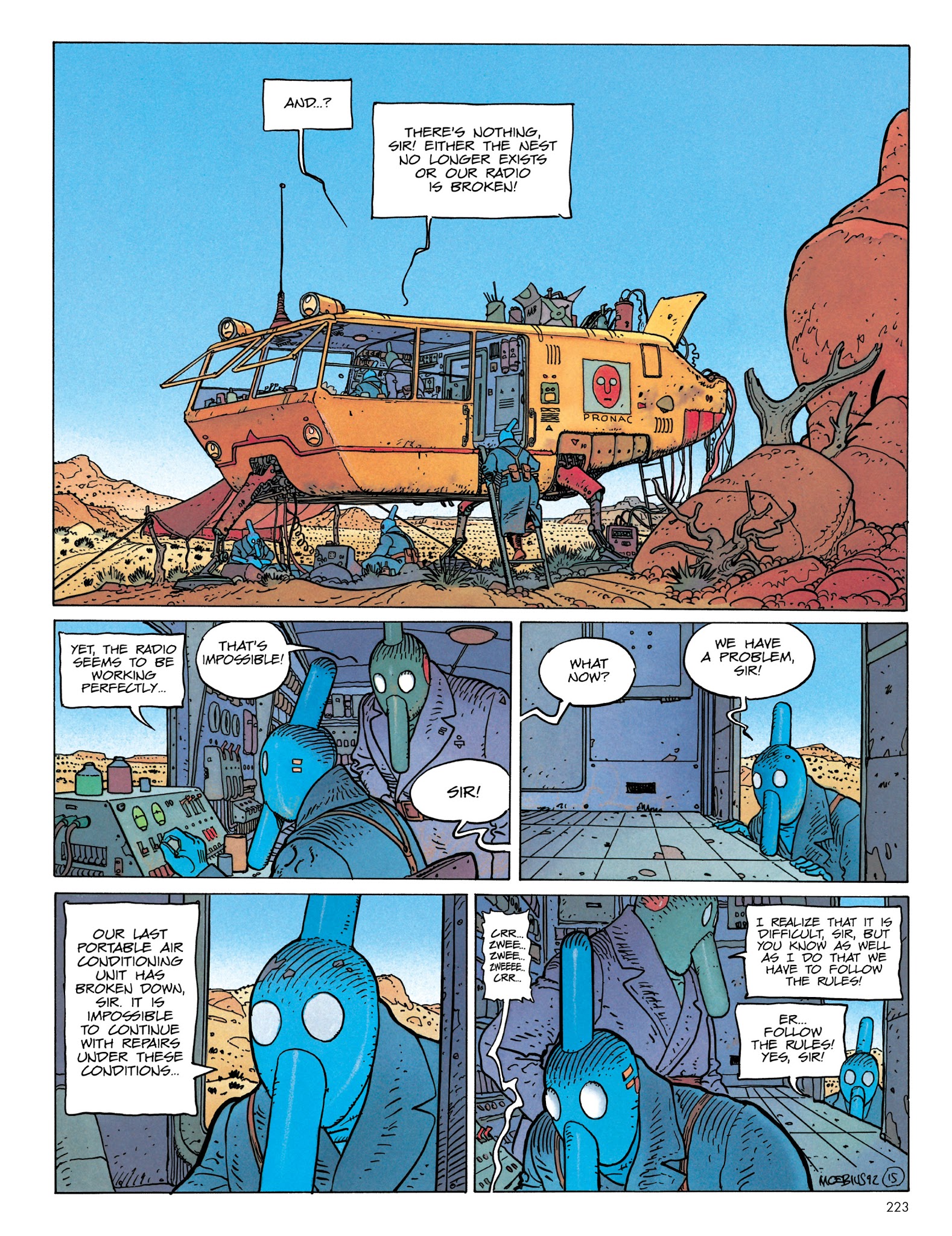 Read online Moebius Library comic -  Issue # TPB - 220