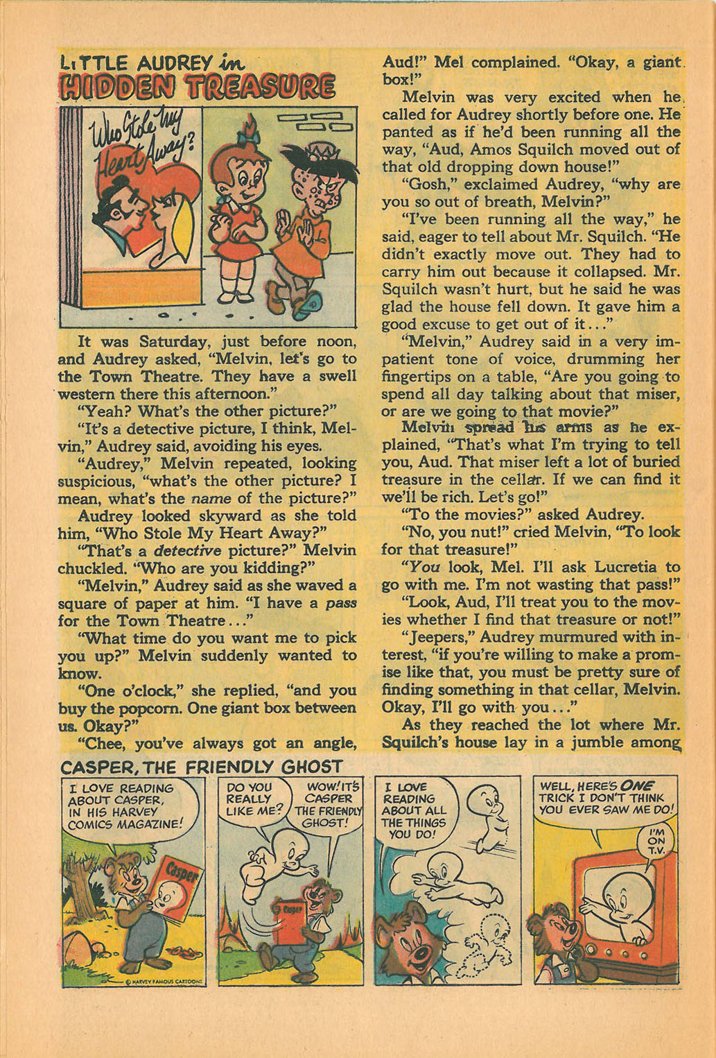 Read online Little Audrey And Melvin comic -  Issue #21 - 26