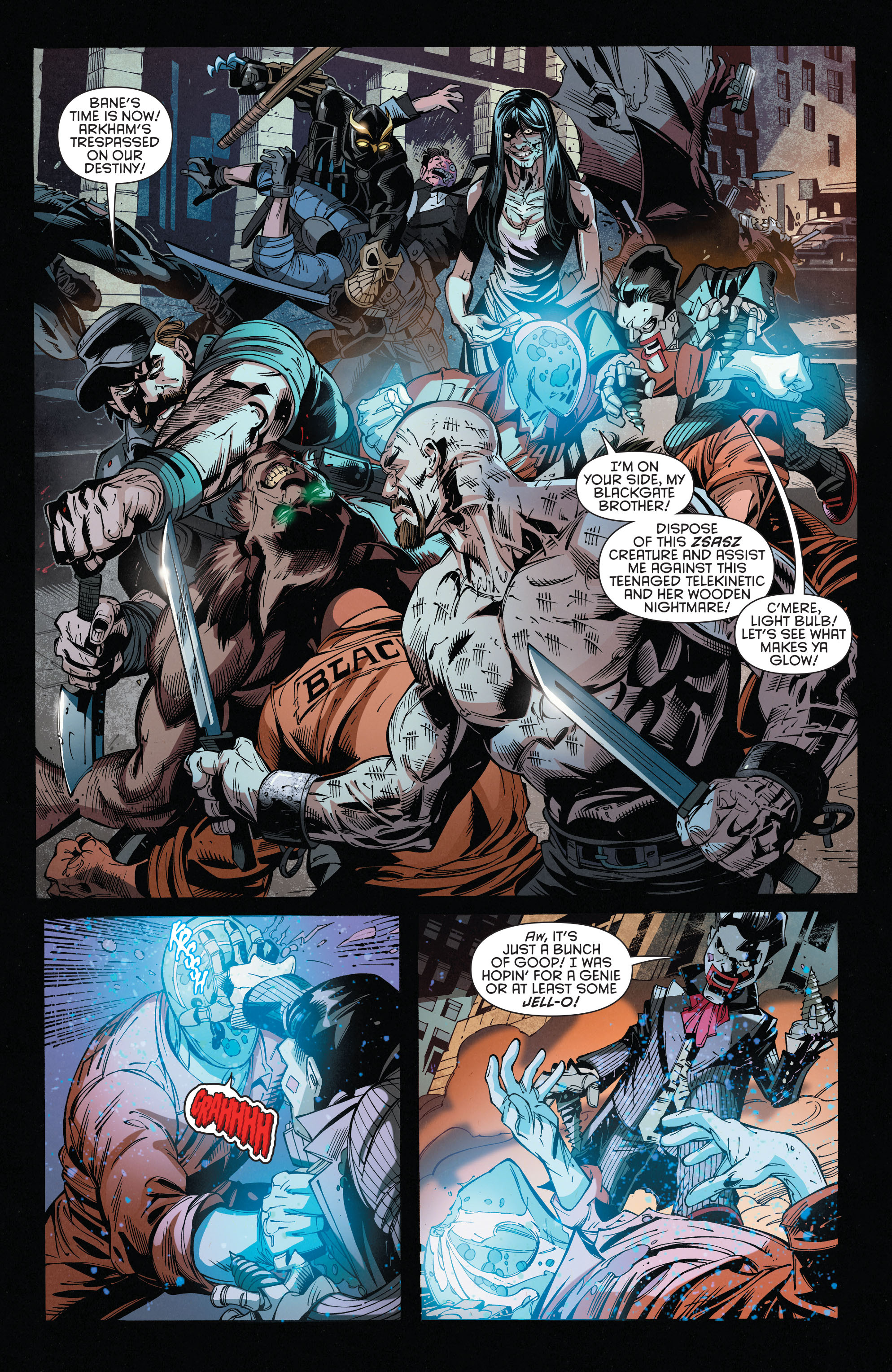 Read online Forever Evil: Arkham War comic -  Issue #4 - 10