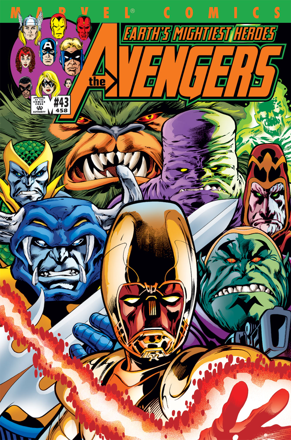 Read online Avengers (1998) comic -  Issue #43 - 1