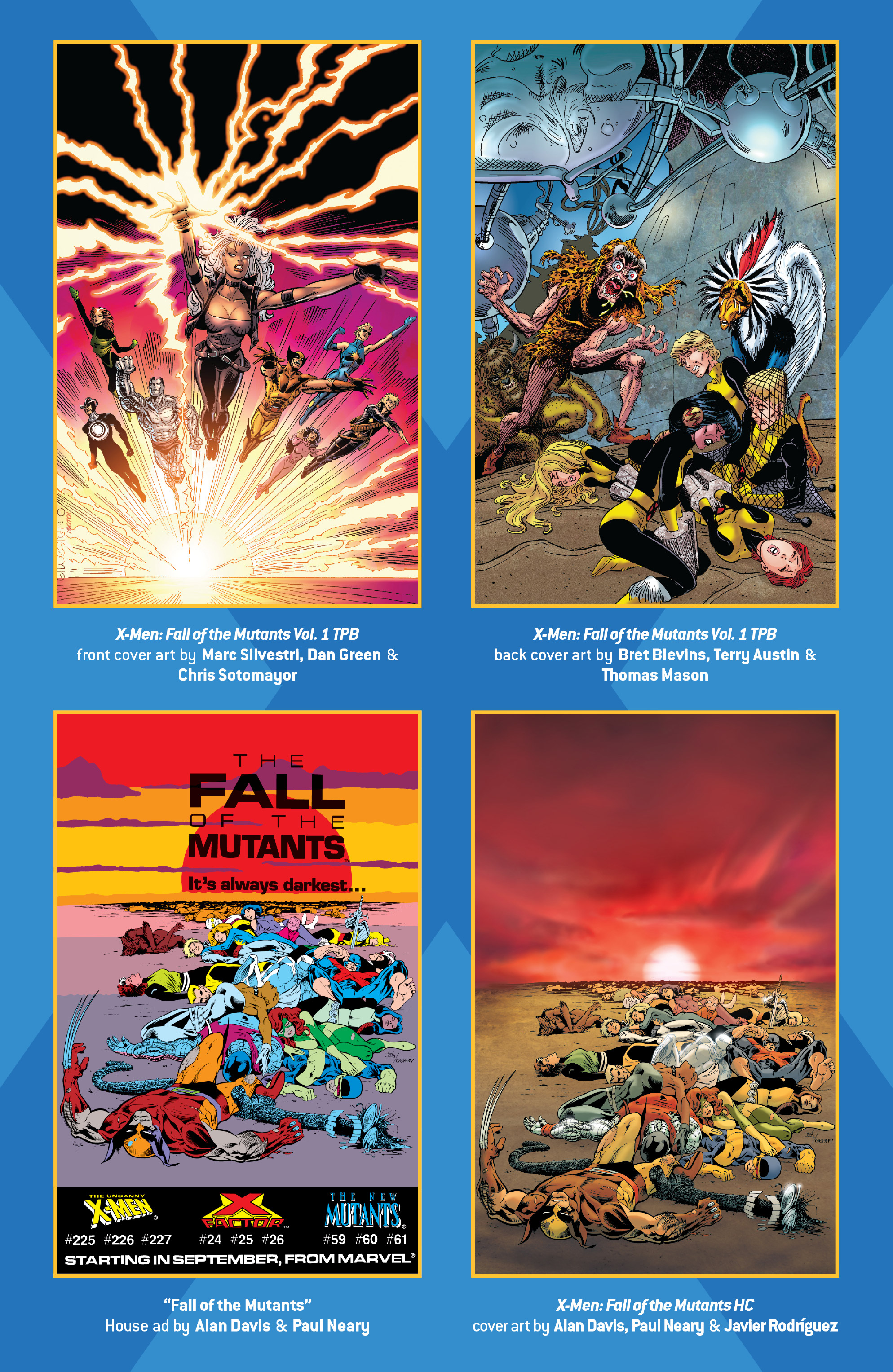 Read online X-Men Milestones: Fall of the Mutants comic -  Issue # TPB (Part 1) - 67