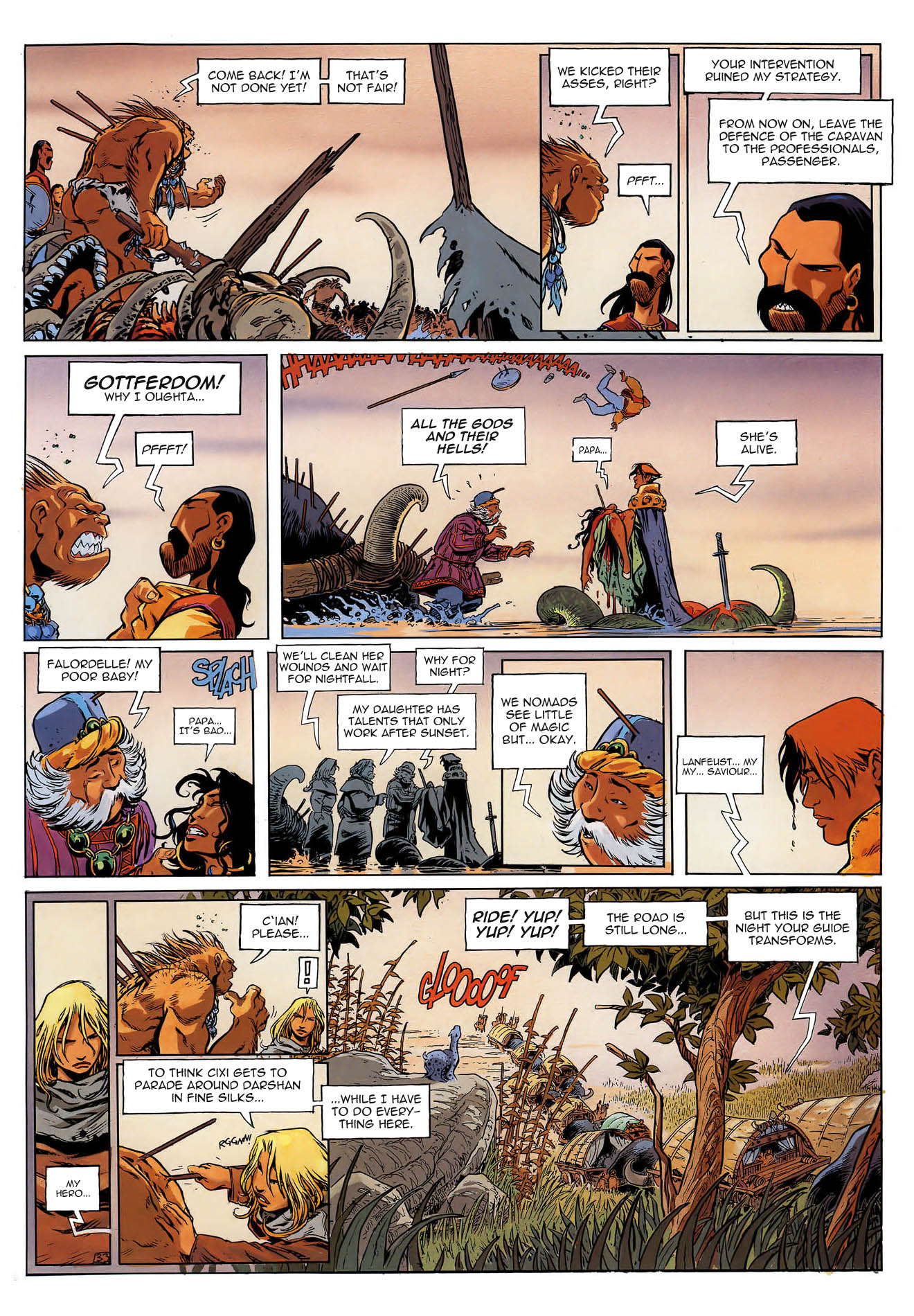 Read online Lanfeust of Troy comic -  Issue #7 - 36