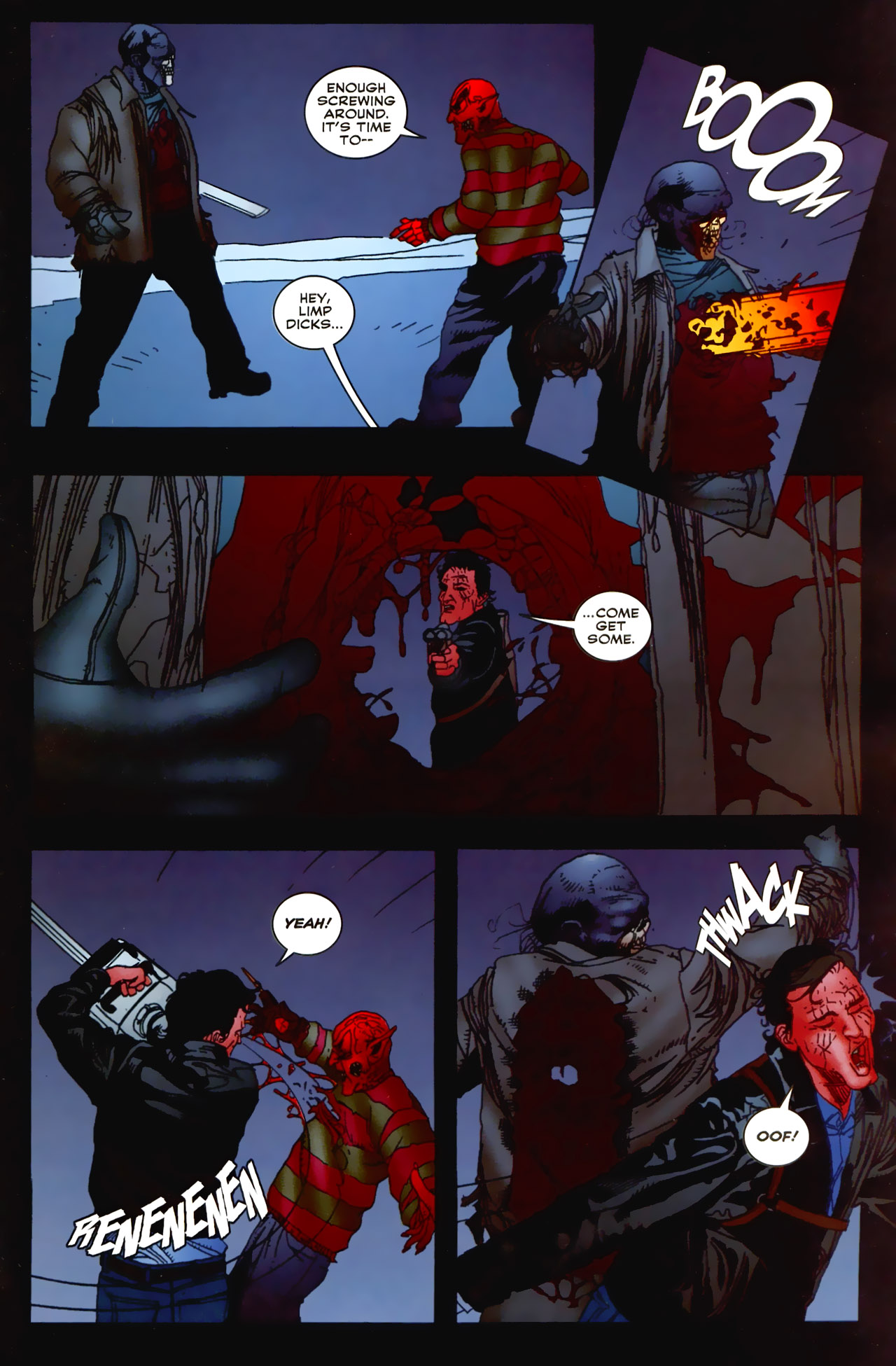 Read online Freddy Vs Jason Vs Ash comic -  Issue #6 - 16