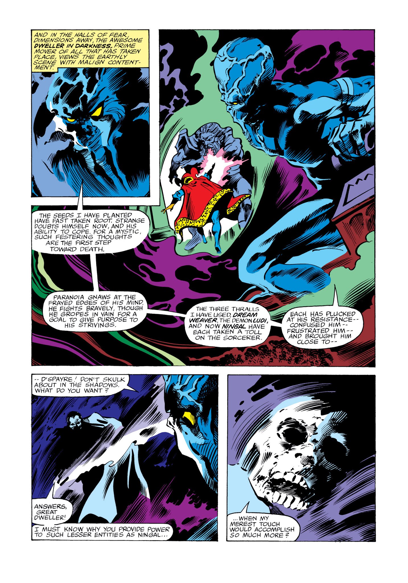 Read online Marvel Masterworks: Doctor Strange comic -  Issue # TPB 7 (Part 3) - 61