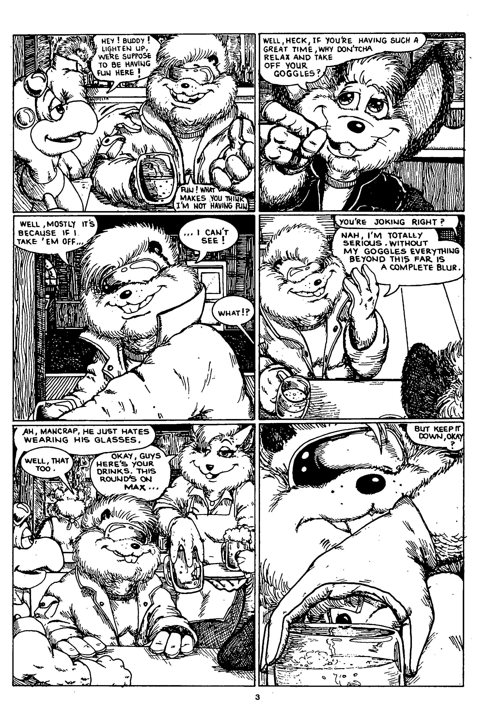 Read online Space Beaver comic -  Issue #3 - 5