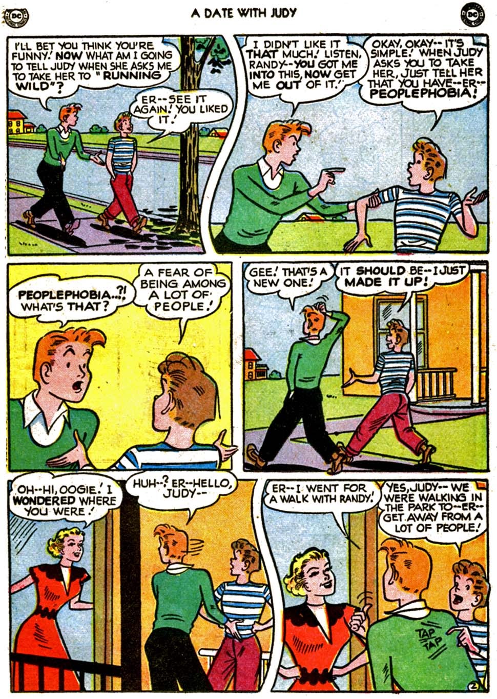 Read online A Date with Judy comic -  Issue #16 - 33
