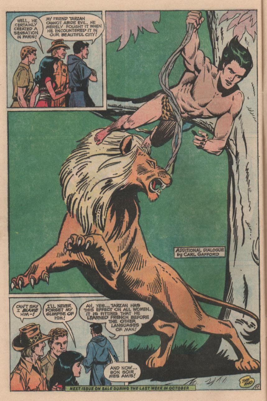 Read online Tarzan (1972) comic -  Issue #226 - 18