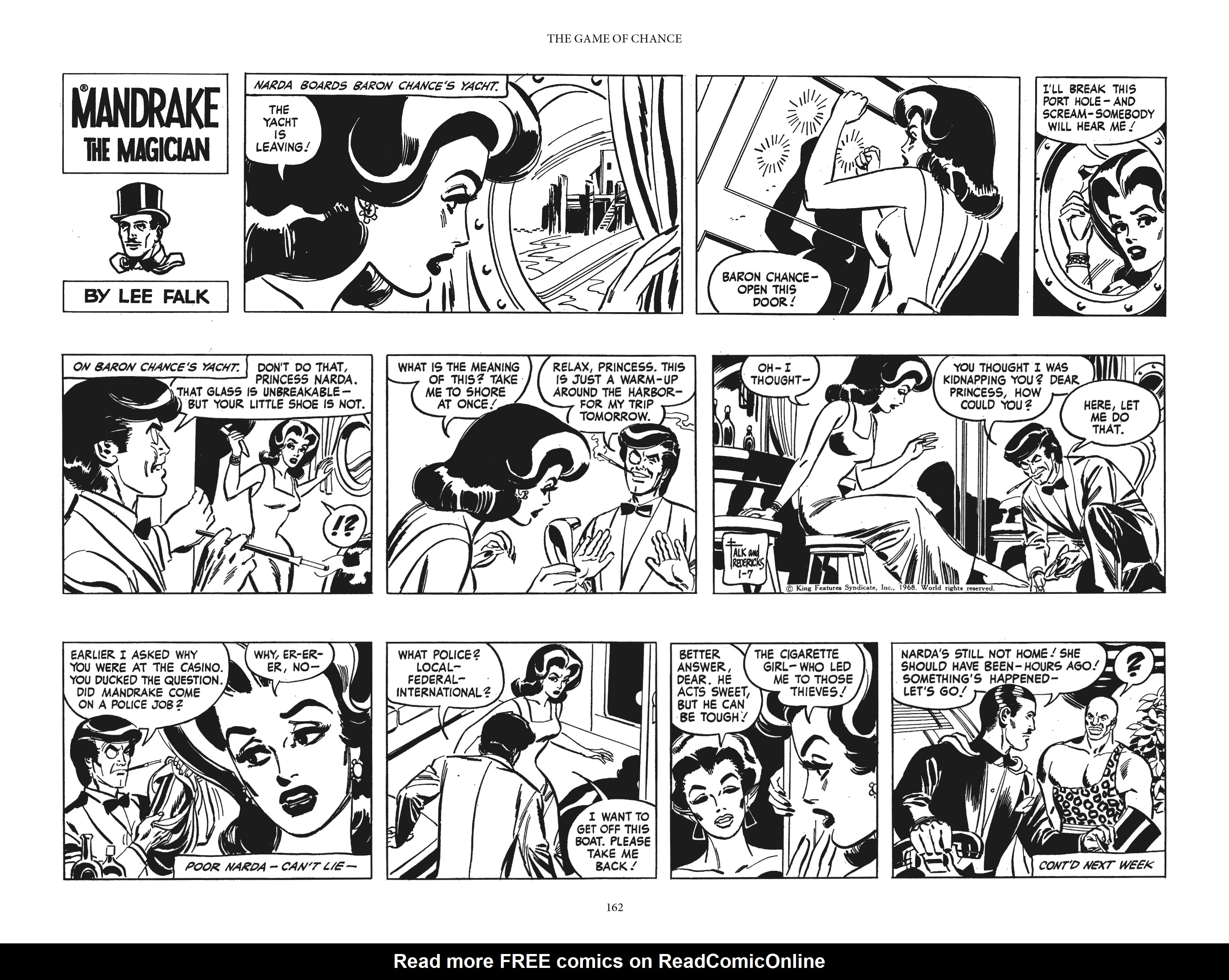 Read online Mandrake the Magician: The Fred Fredricks Sundays comic -  Issue # TPB (Part 2) - 63