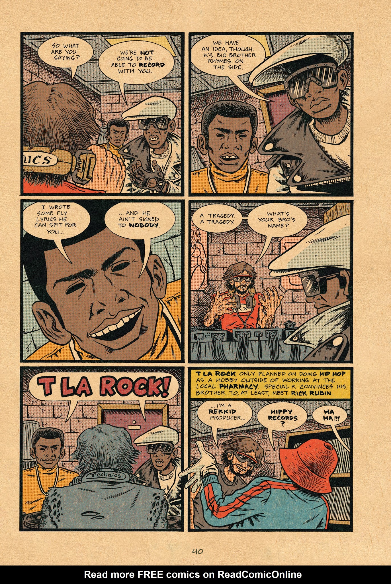 Read online Hip Hop Family Tree (2013) comic -  Issue # TPB 3 - 42