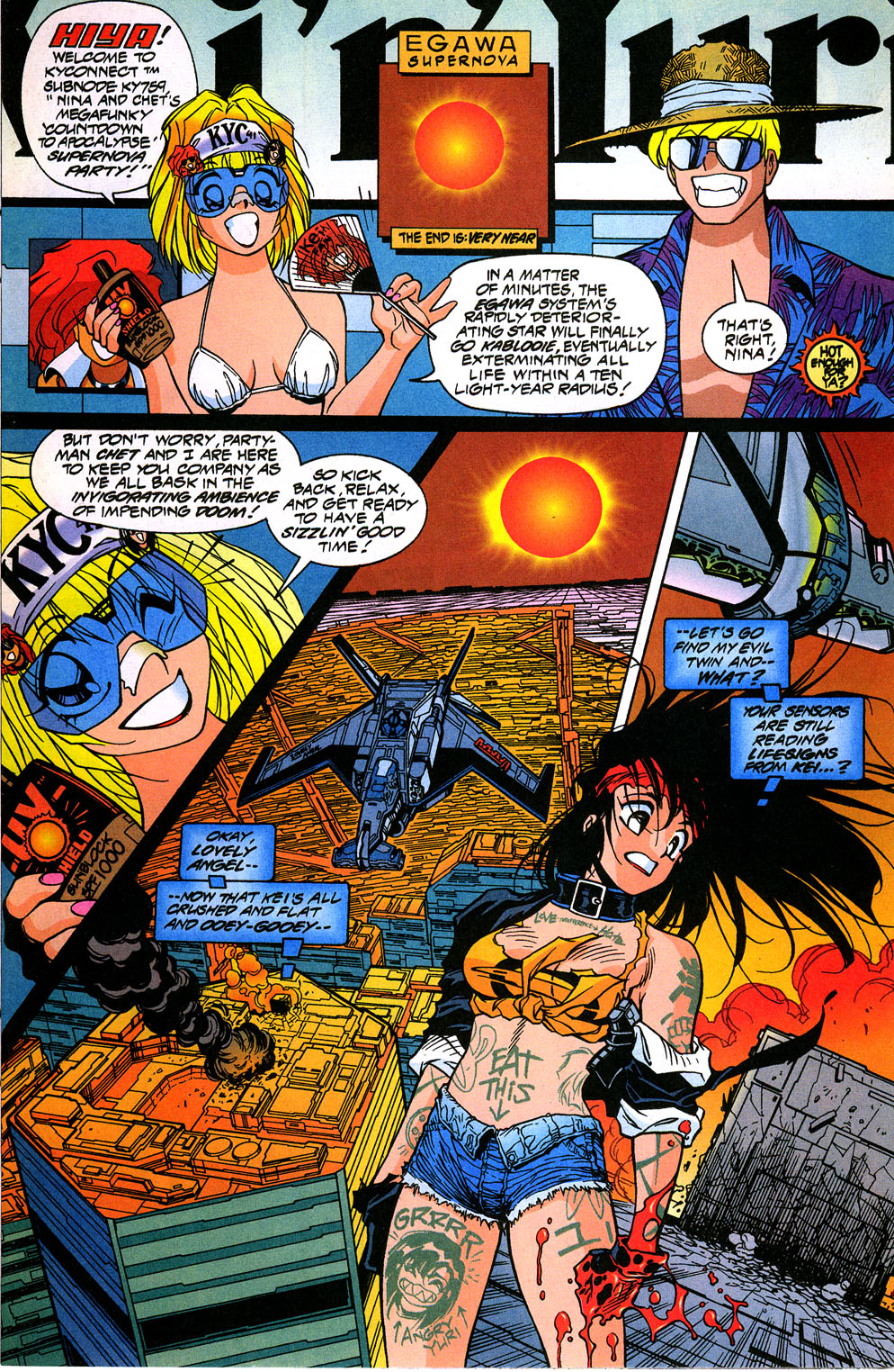 Read online Dirty Pair: Fatal But Not Serious comic -  Issue #5 - 2