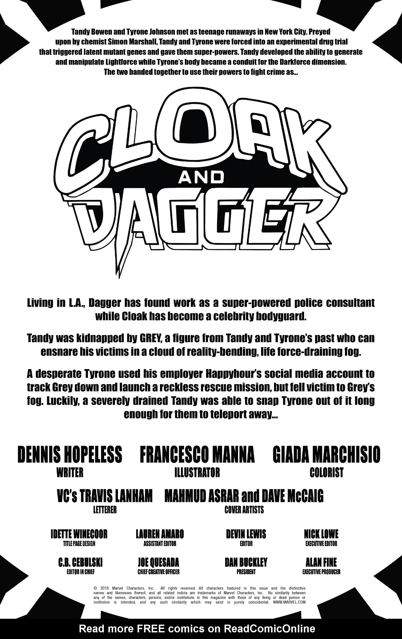 Read online Cloak and Dagger (2018) comic -  Issue #5 - 2