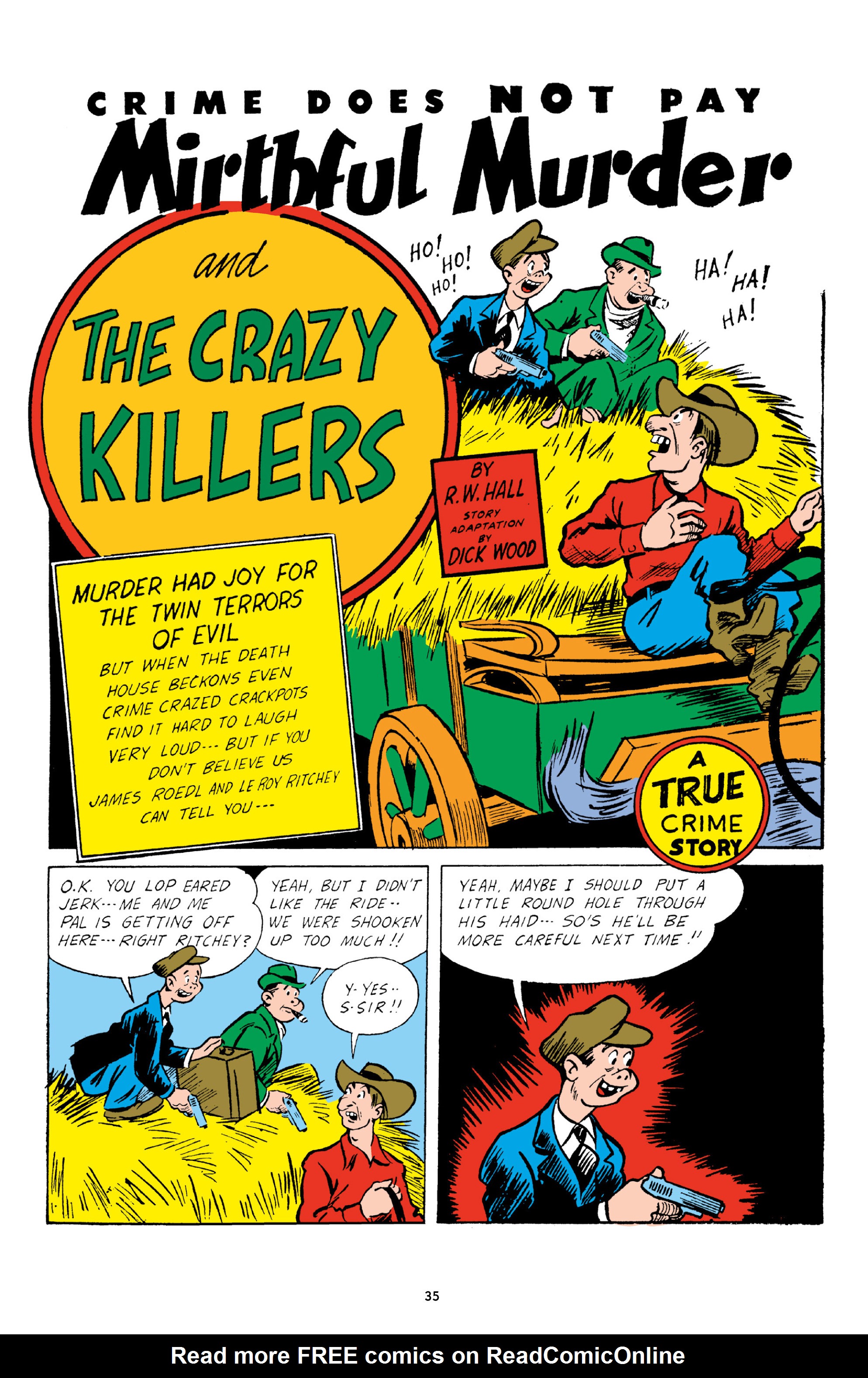 Read online Crime Does Not Pay Archives comic -  Issue # TPB 3 (Part 1) - 35