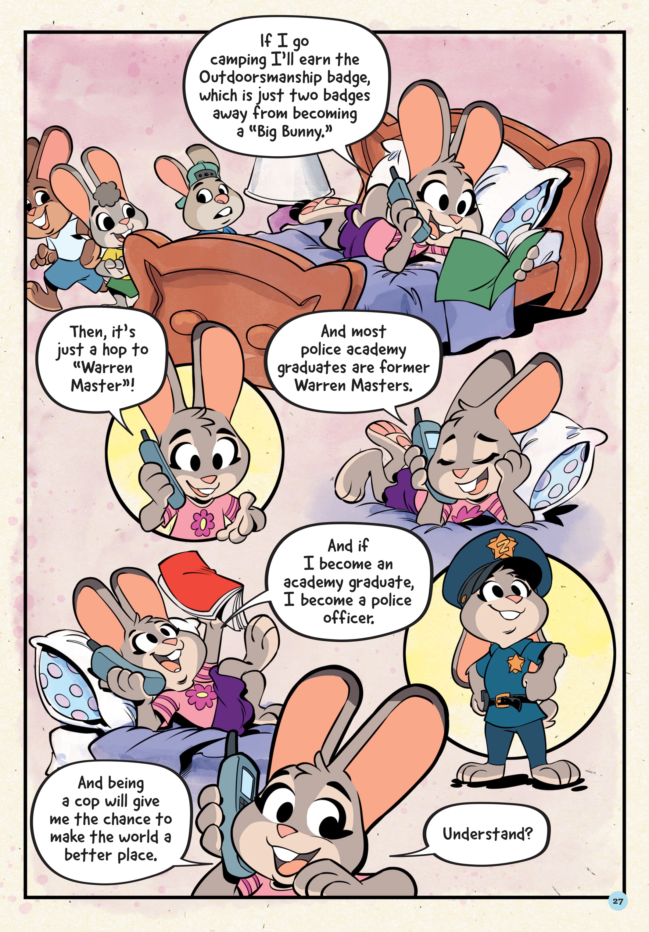 Read online Disney Zootopia: Family Night comic -  Issue # Full - 26