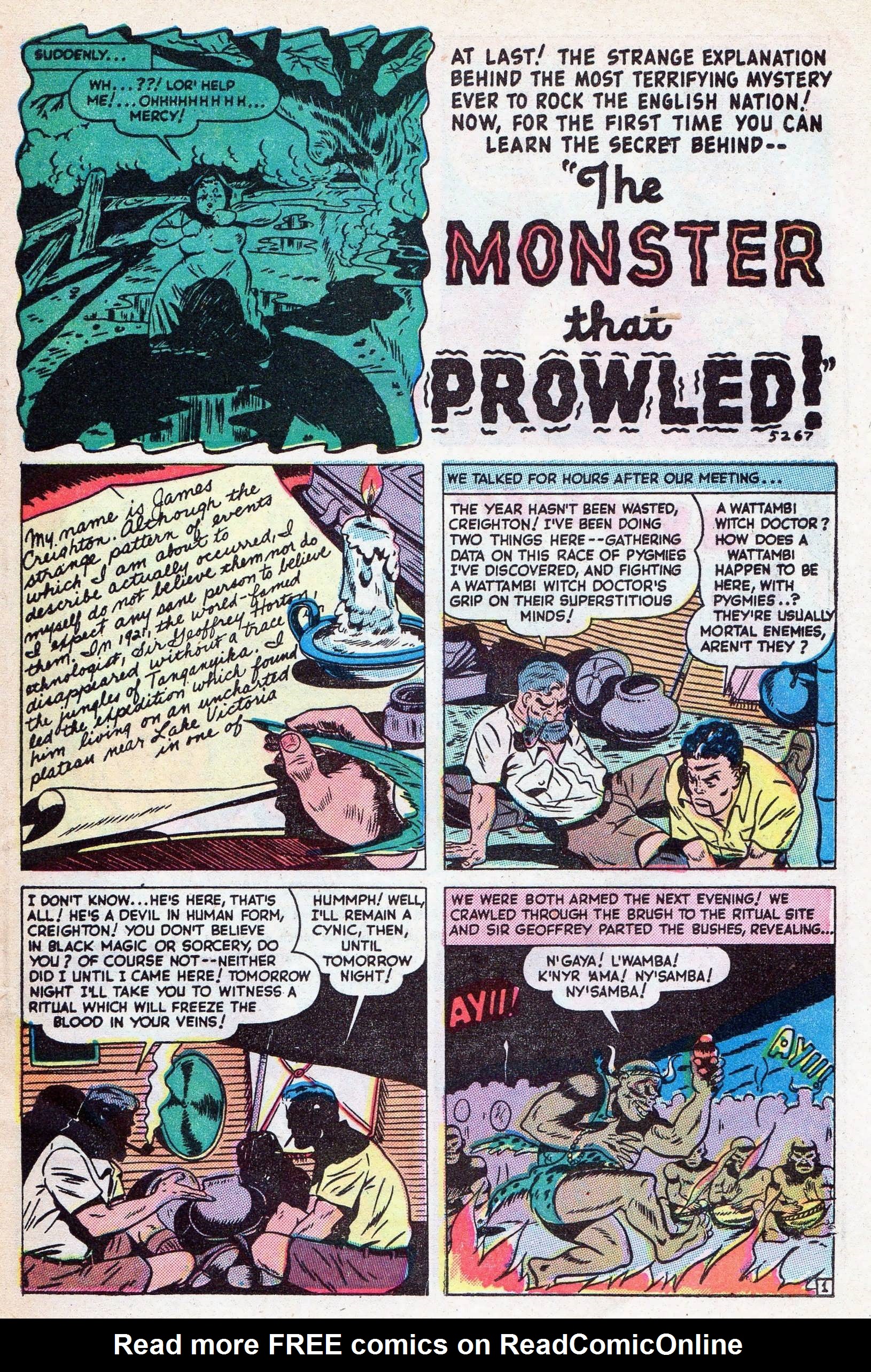 Read online Amazing Mysteries comic -  Issue #33 - 25