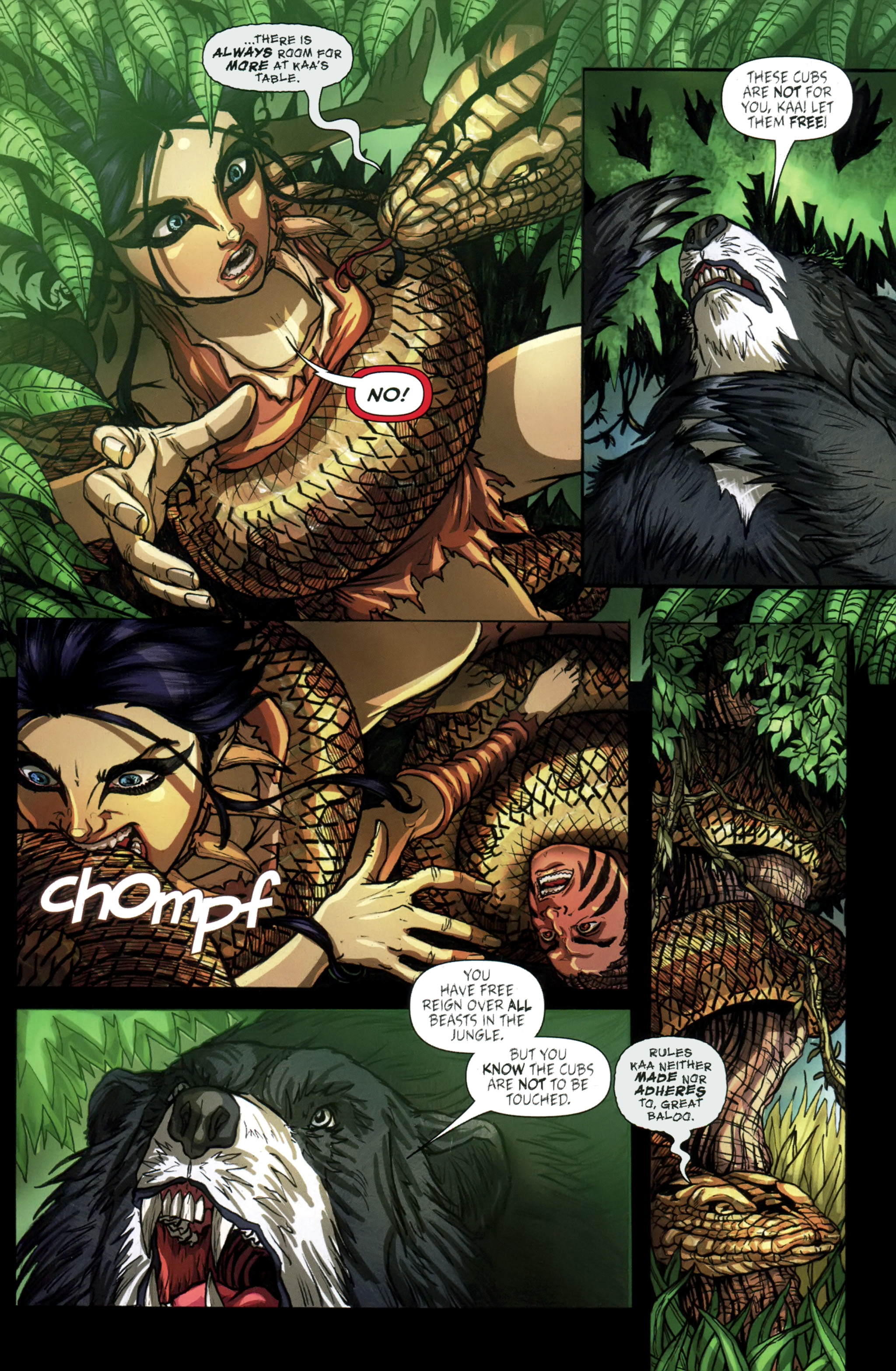 Read online Grimm Fairy Tales presents The Jungle Book comic -  Issue #4 - 8