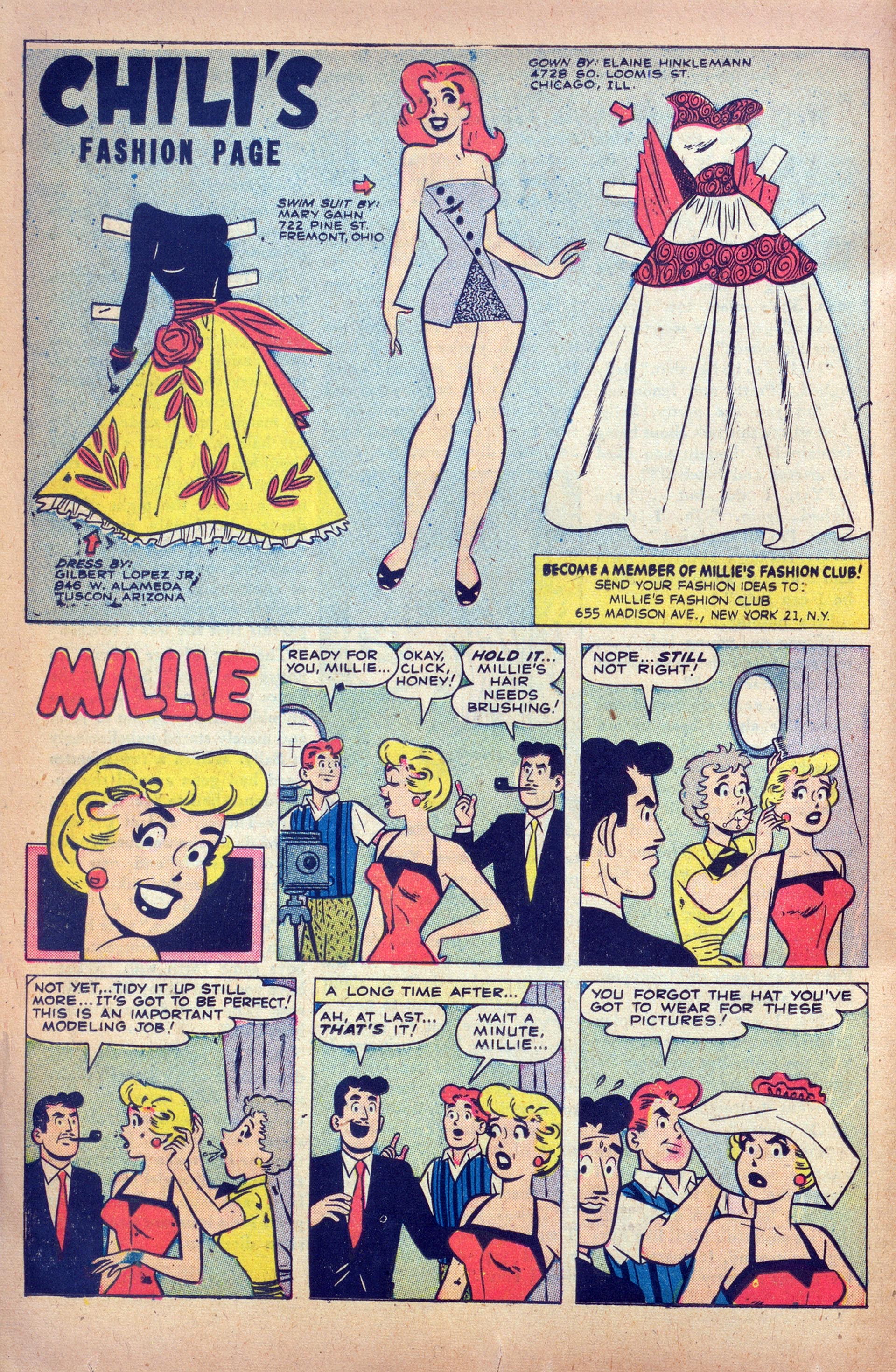 Read online Millie the Model comic -  Issue #81 - 22