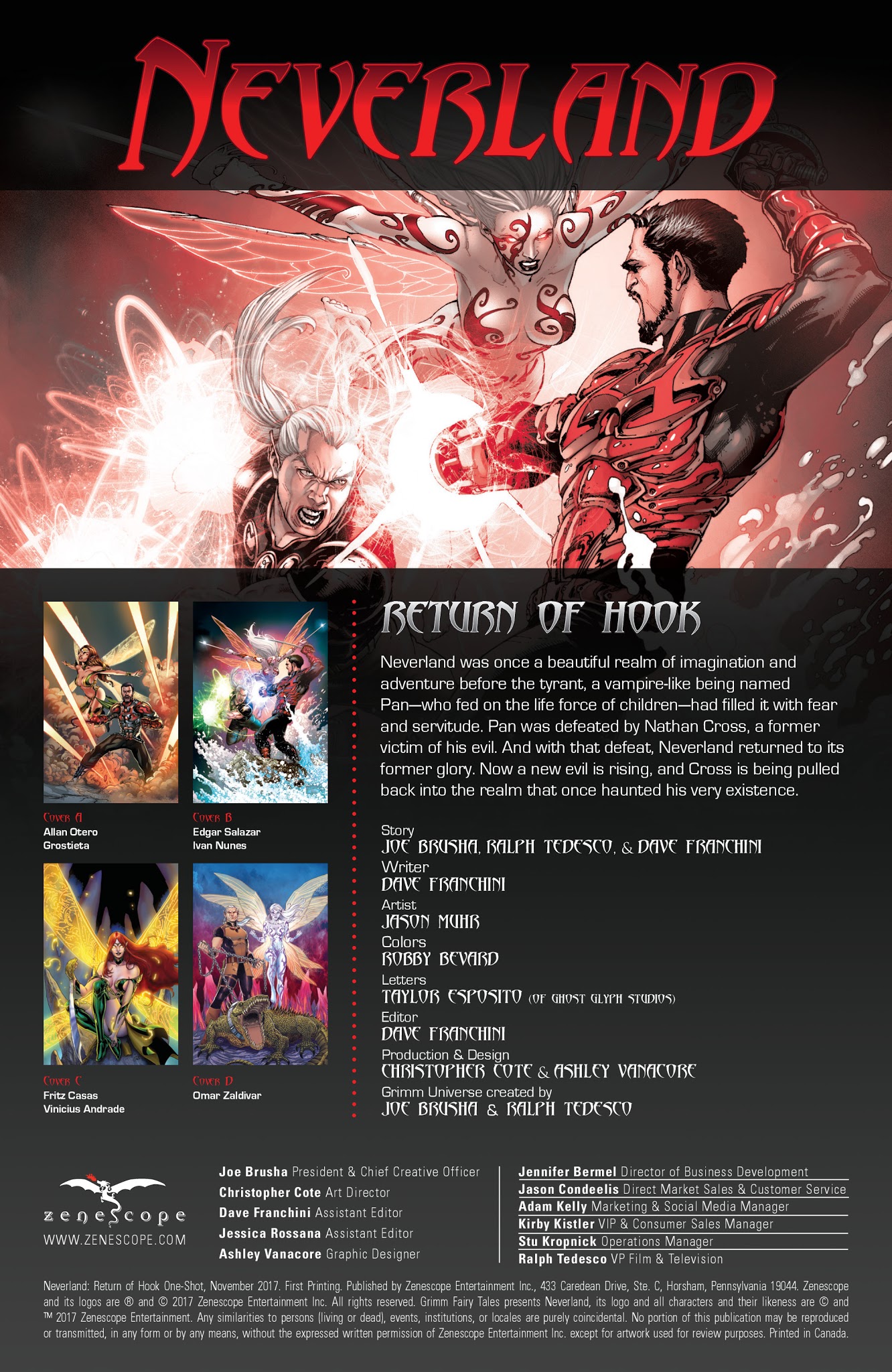 Read online Neverland: Return of Hook One-Shot comic -  Issue # Full - 2