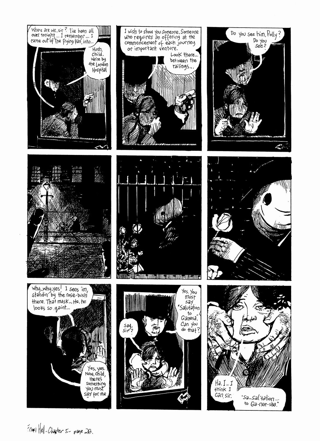 Read online From Hell (1991) comic -  Issue # TPB - 150