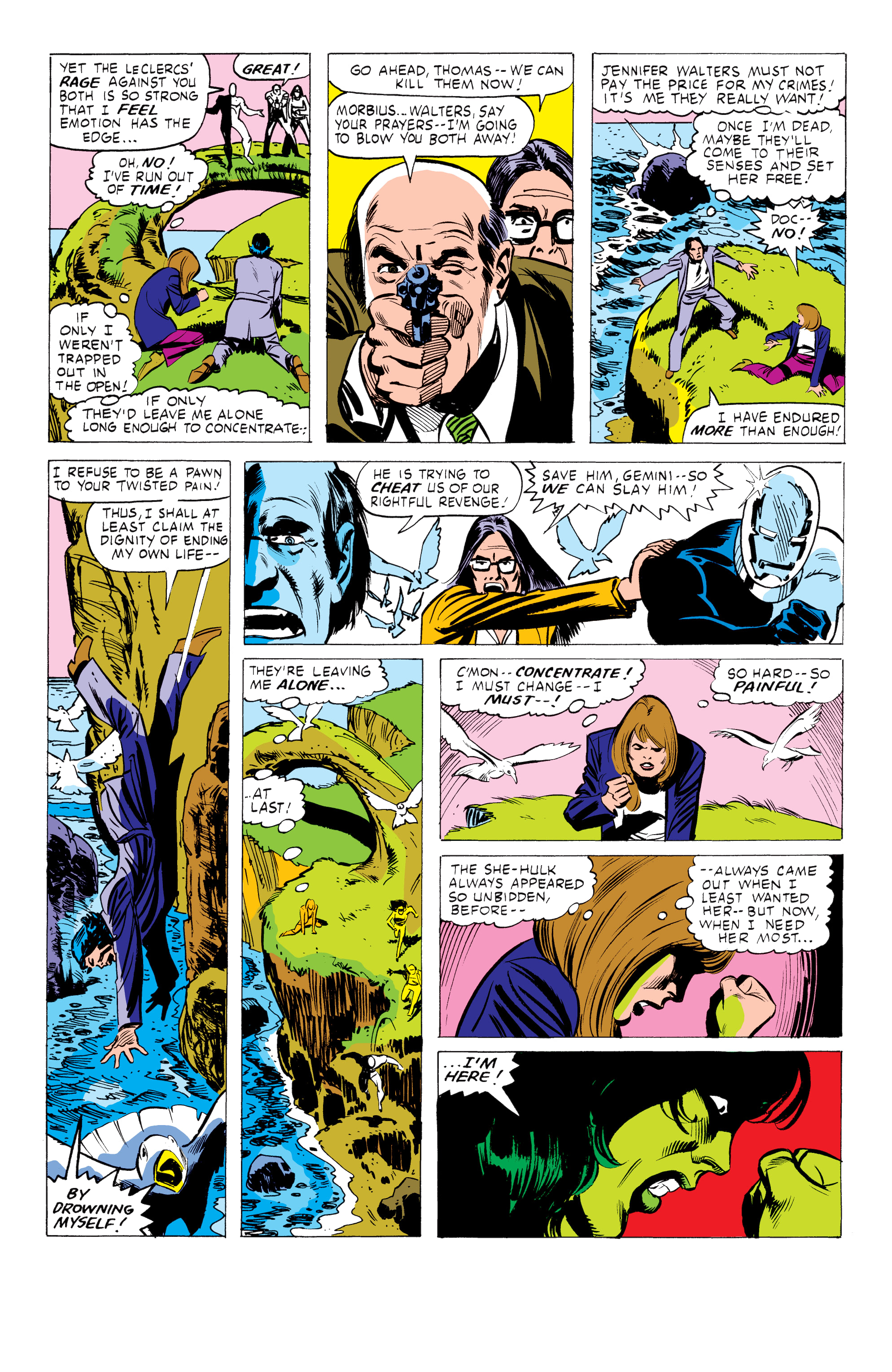 Read online Morbius Epic Collection comic -  Issue # The End of A Living Vampire (Part 4) - 75