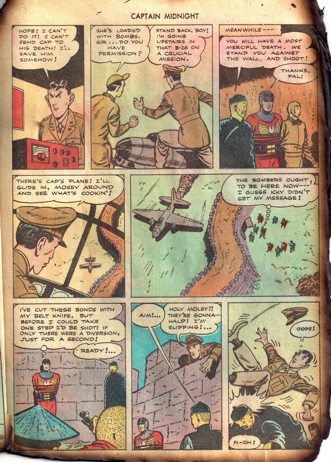 Read online Captain Midnight (1942) comic -  Issue #32 - 10
